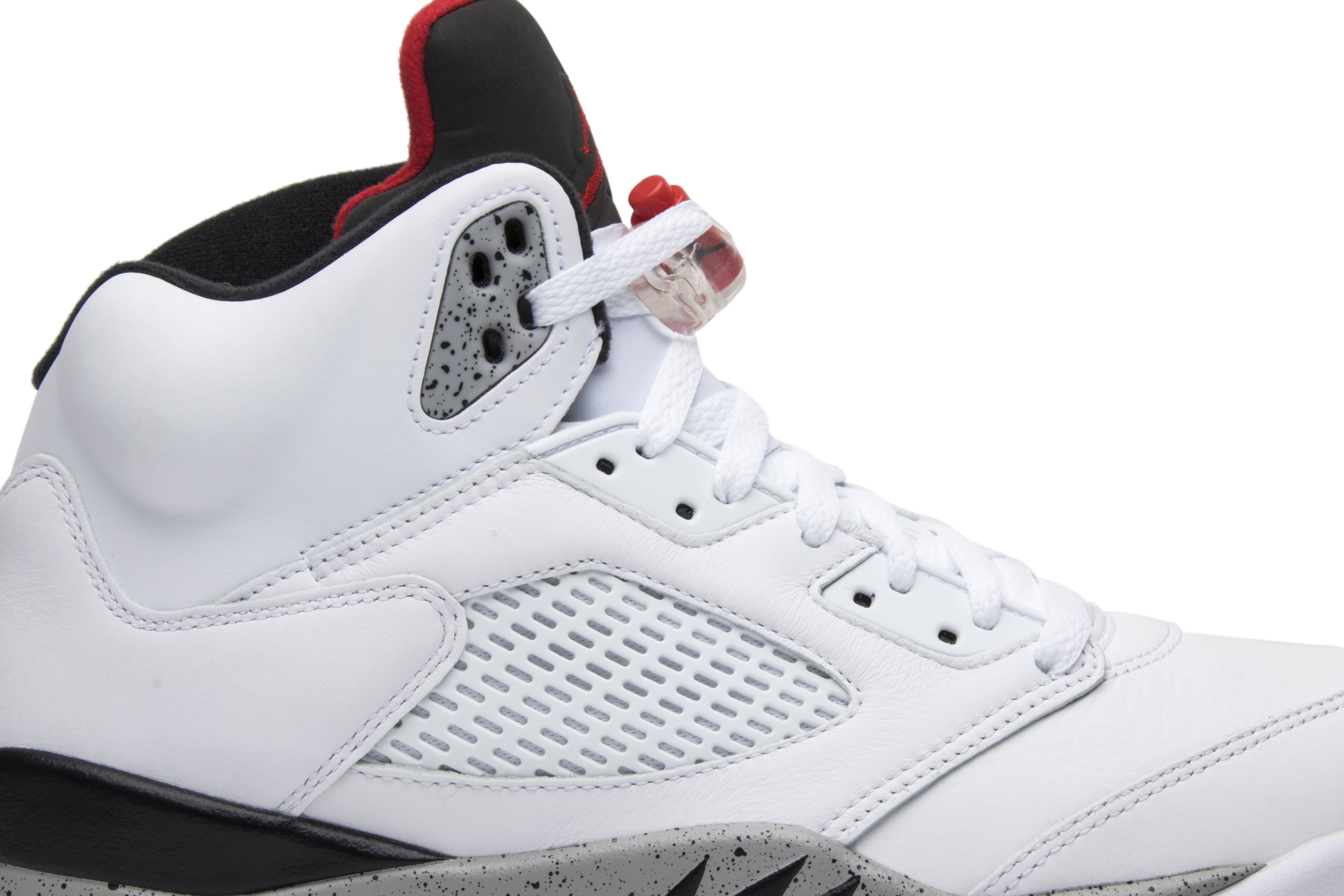 Air Jordan 5 Retro White Cement 136027-104 Nicesnk