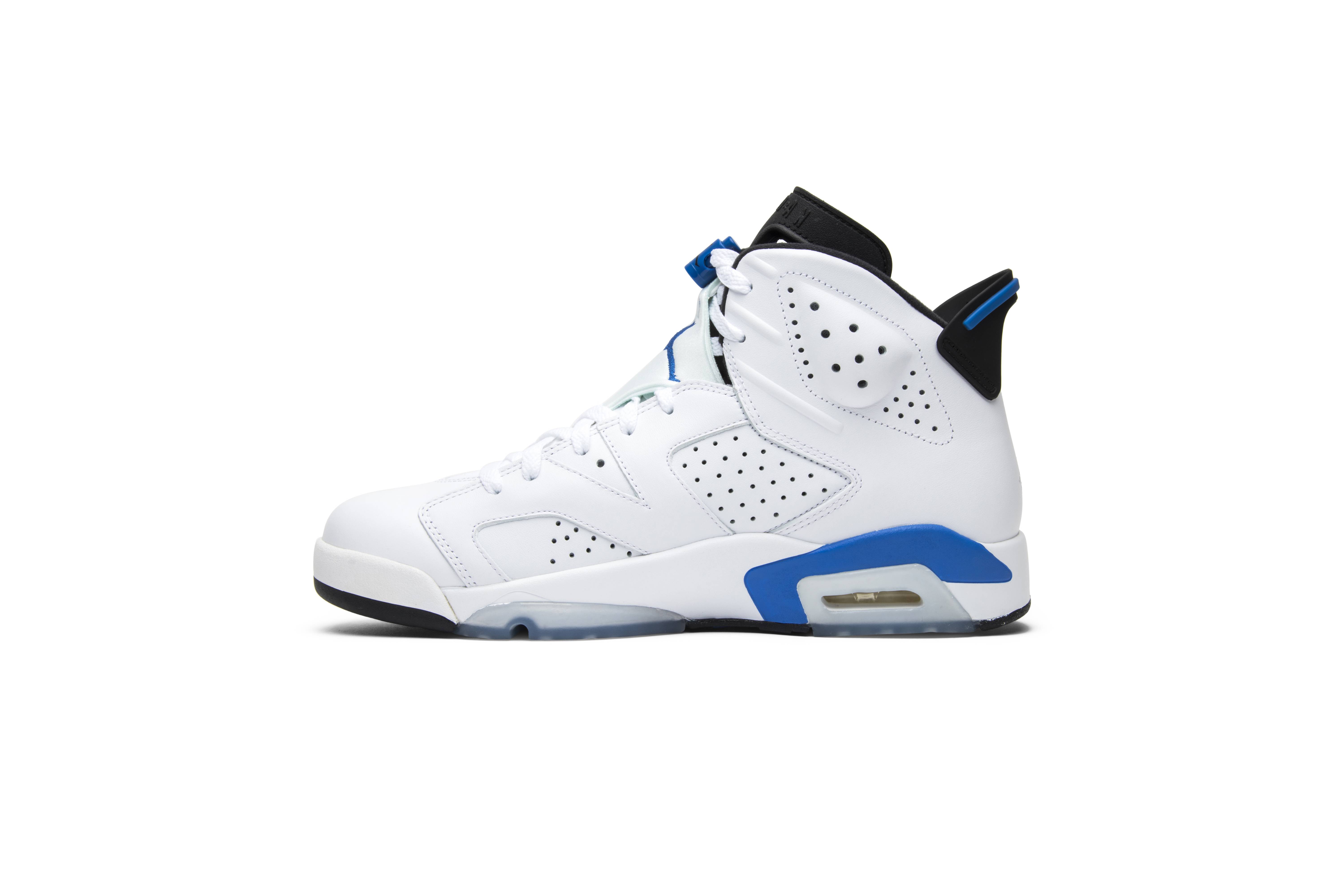 Air Jordan 6 Retro Sport Blue 2014 384664-107 Nicesnk