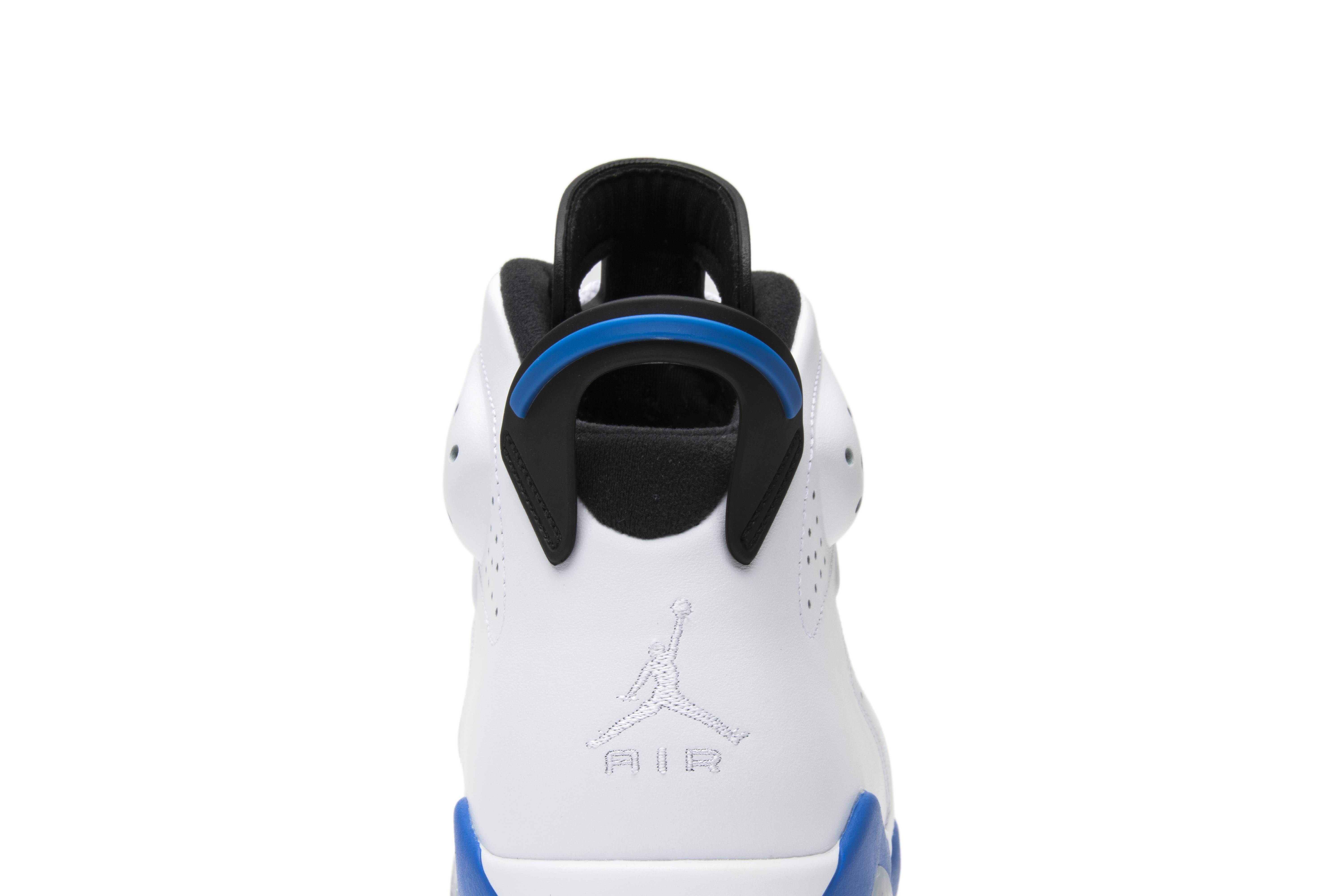 Air Jordan 6 Retro Sport Blue 2014 384664-107 Nicesnk