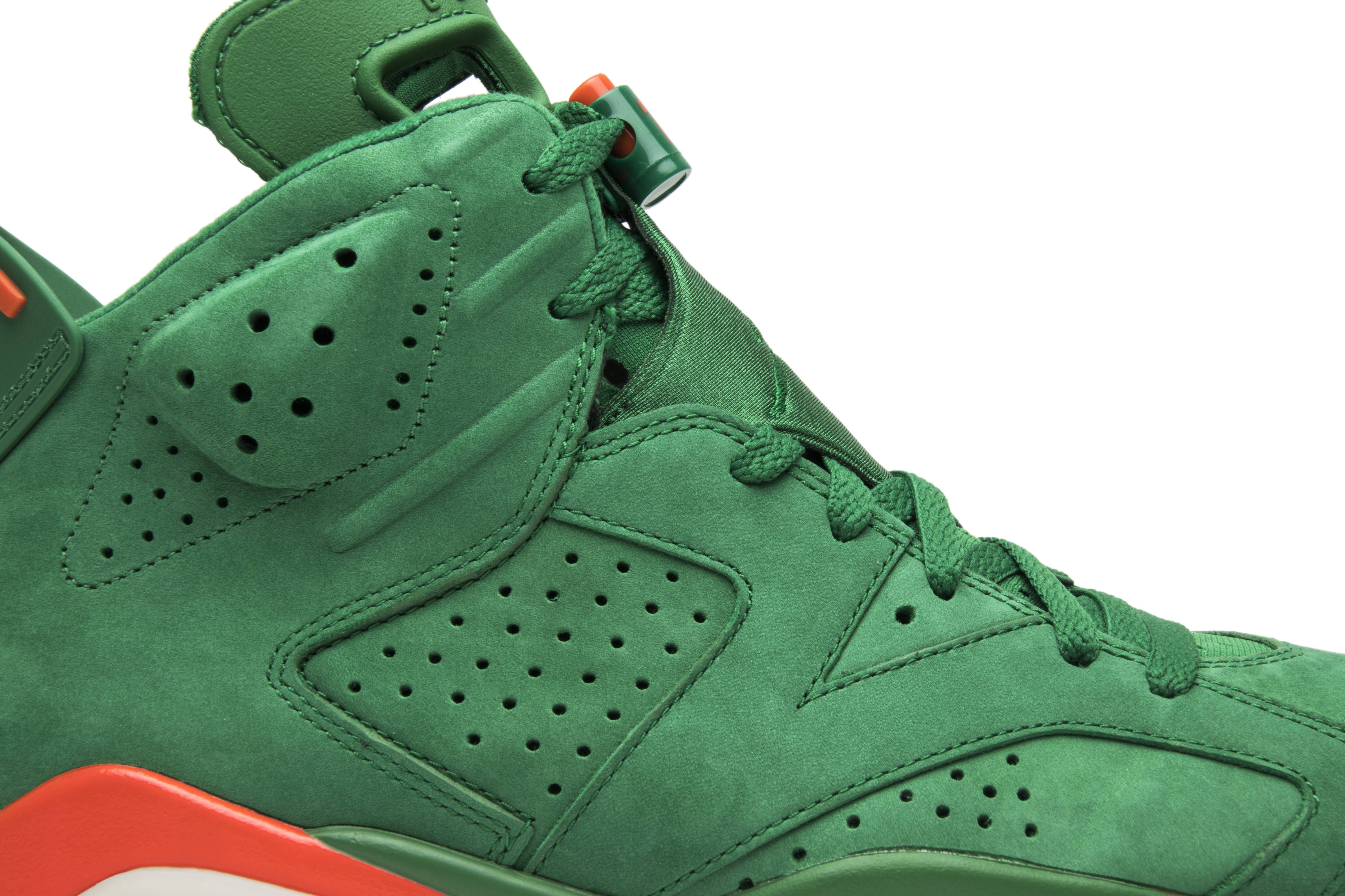 Air Jordan 6 Retro NRG Green Suede Gatorade AJ5986-335 Nicesnk