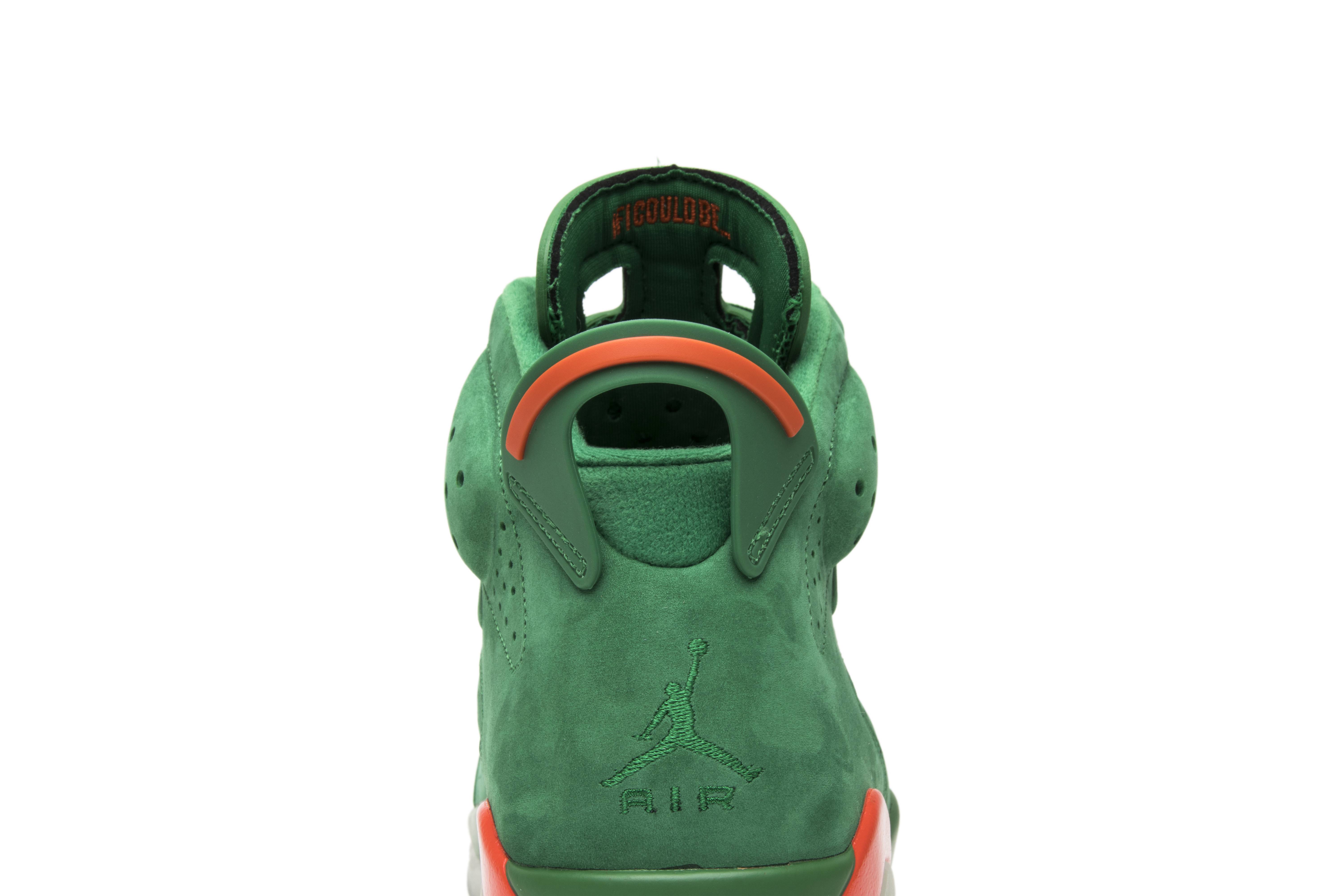 Air Jordan 6 Retro NRG Green Suede Gatorade AJ5986-335 Nicesnk