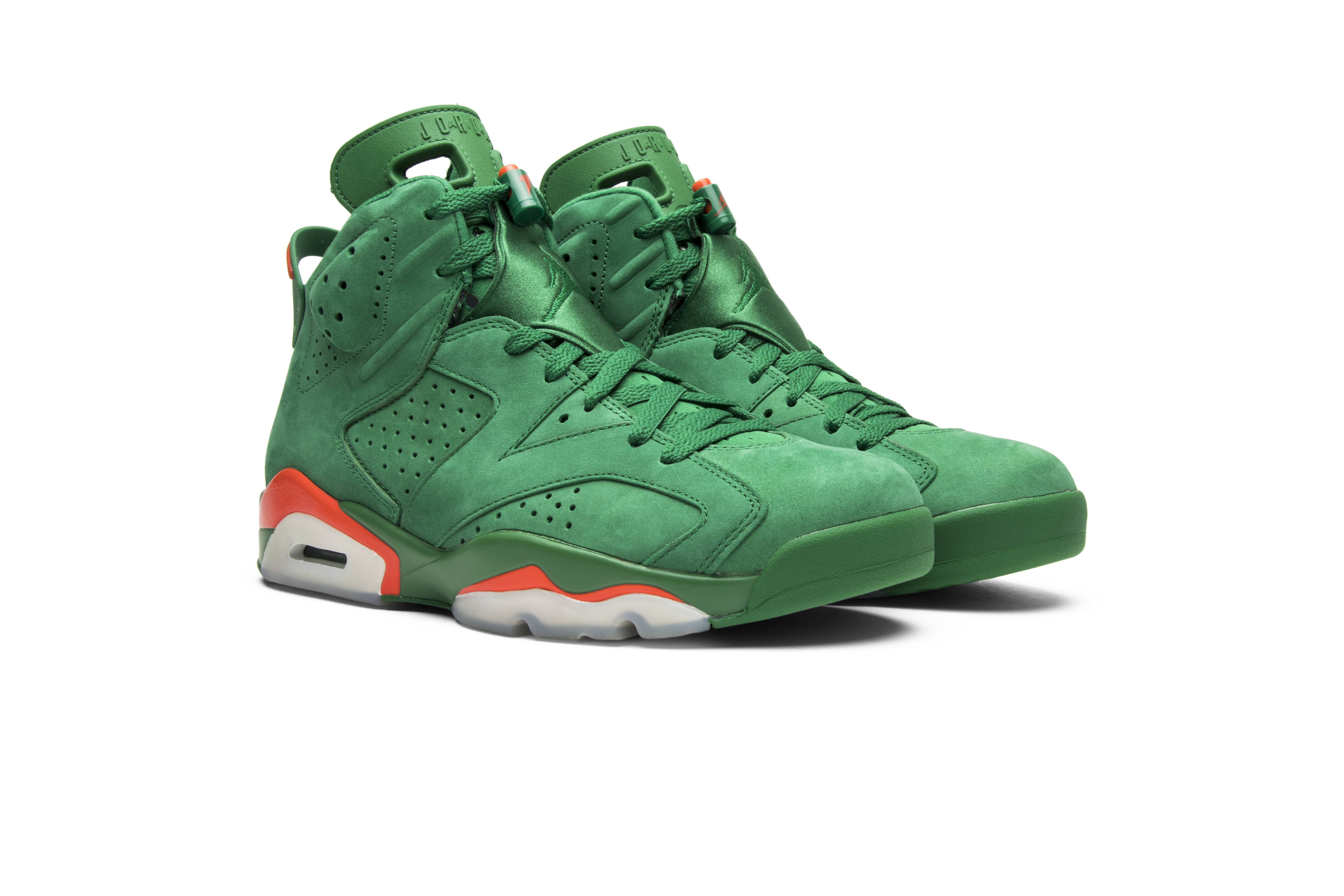 Air Jordan 6 Retro NRG Green Suede Gatorade AJ5986-335 Nicesnk