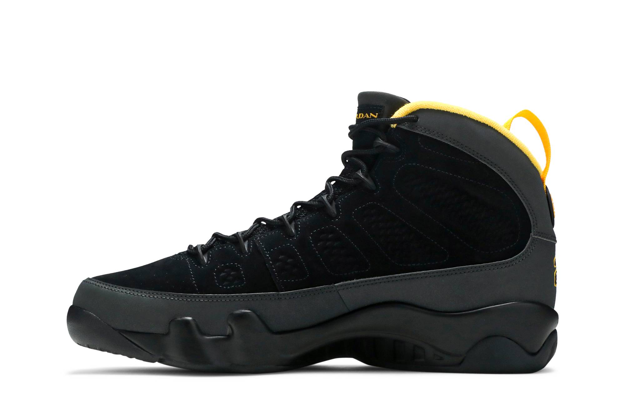Air Jordan 9 Retro Dark Charcoal University Gold CT8019-070 Nicesnk