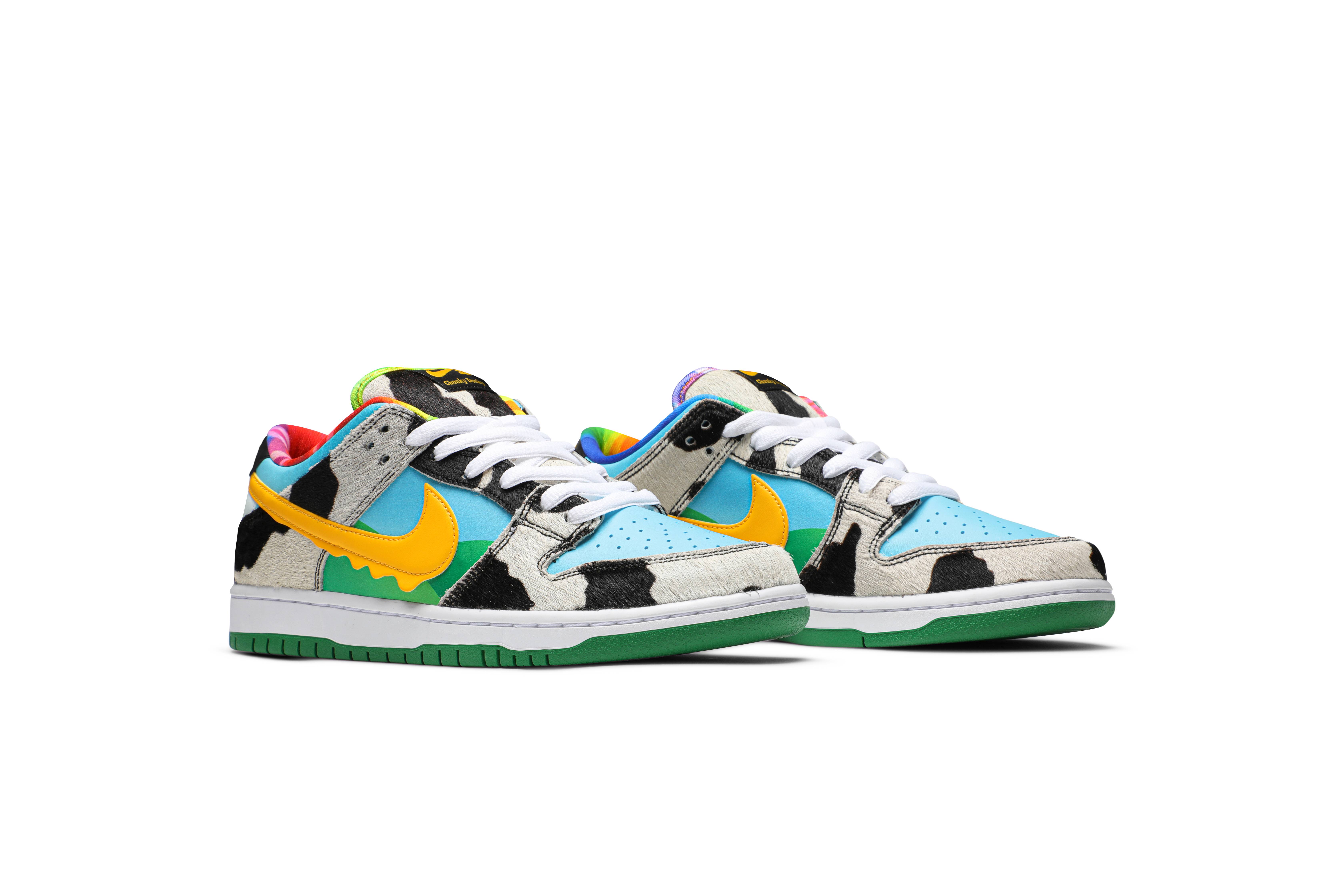 Ben & Jerrys x Nike SB Dunk Low Chunky Dunky  CU3244-100 Nicesnk