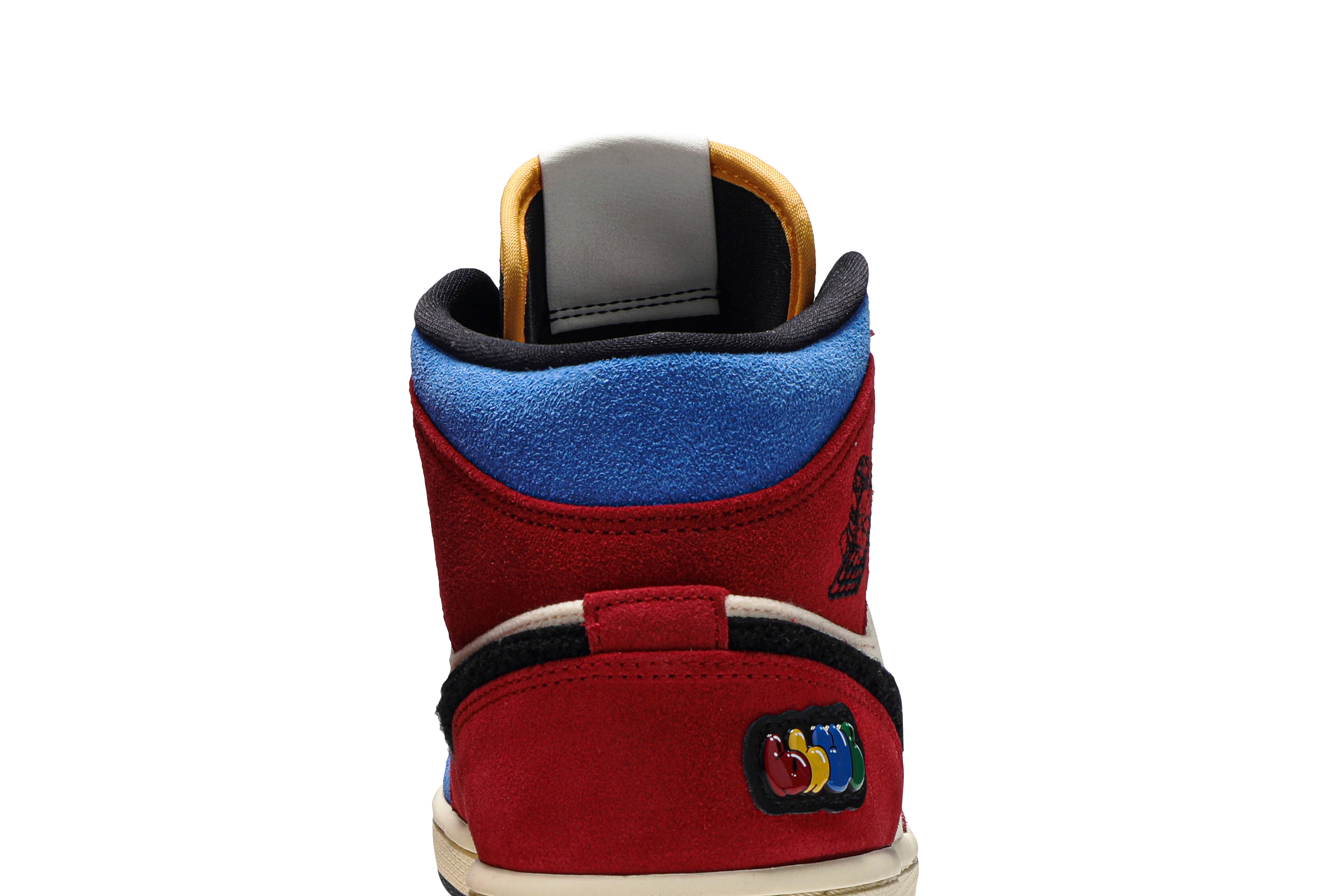 Blue The Great x Air Jordan 1 Mid Fearless  CU2805-100 Nicesnk
