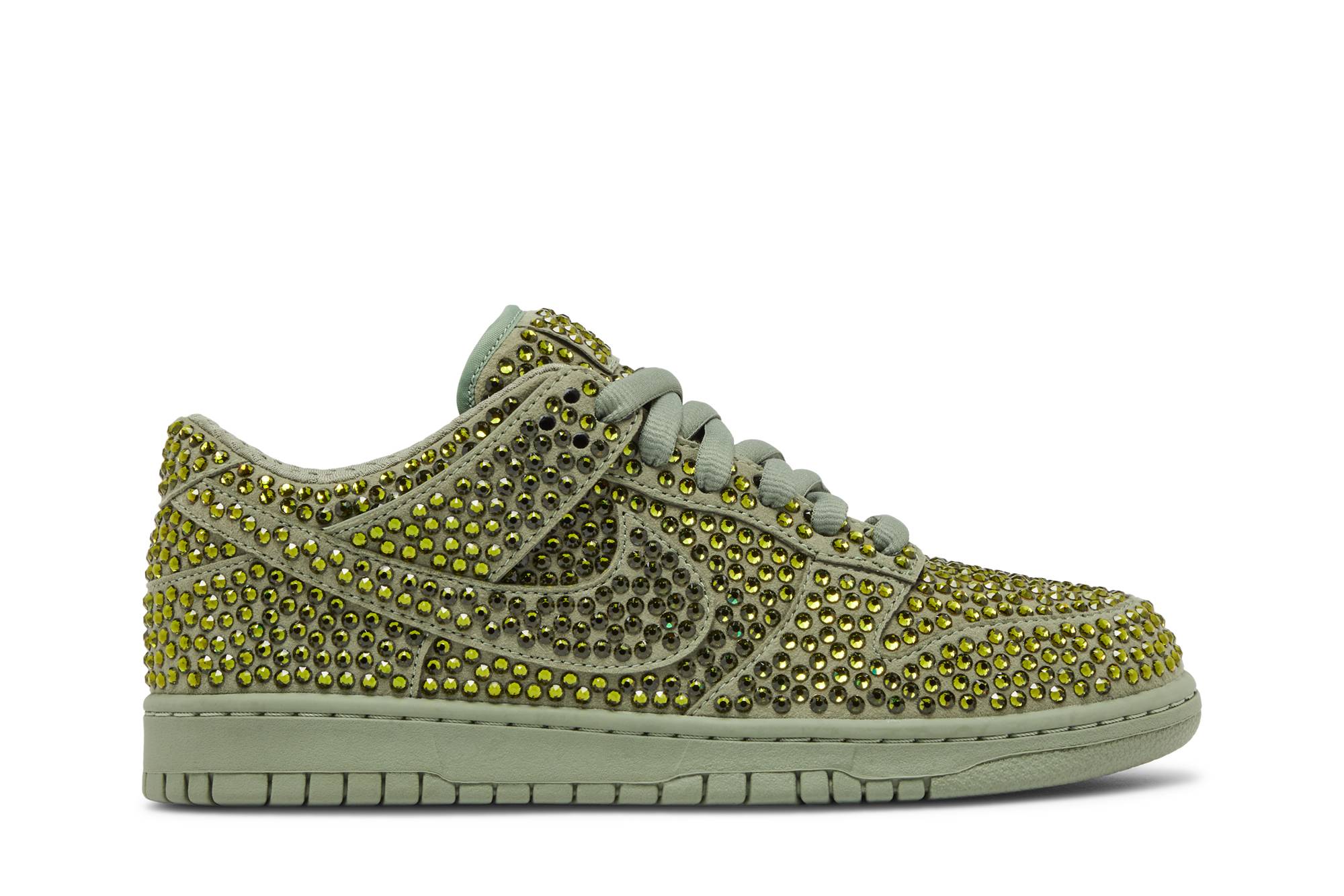 Cactus Plant Flea Market x Swarovski x Nike Dunk Low Spiral Sage CZ2670-300 Nicesnk