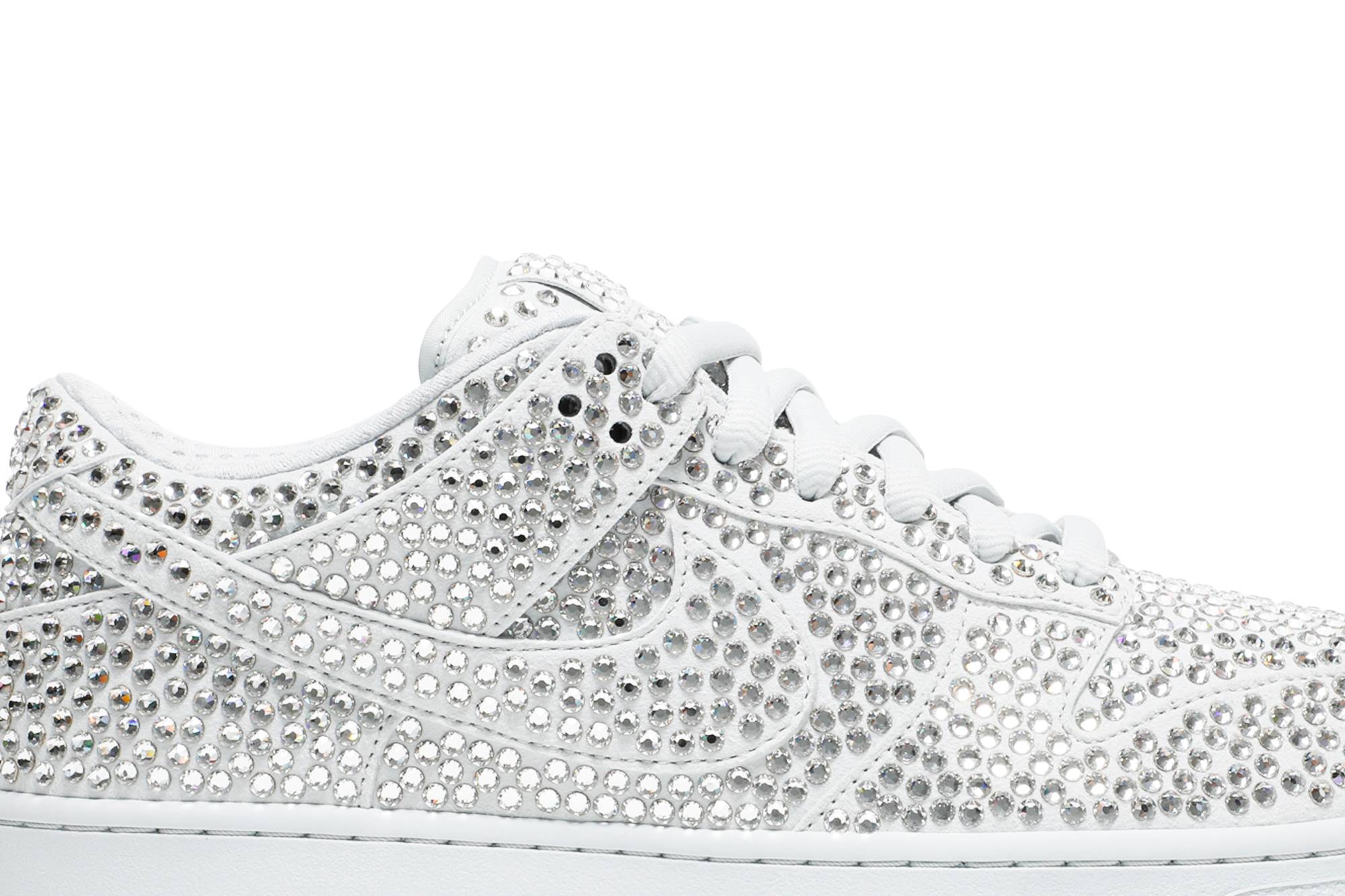 Cactus Plant Flea Market x Swarovski x Nike Dunk Low Pure Platinum CZ2670-001 Nicesnk
