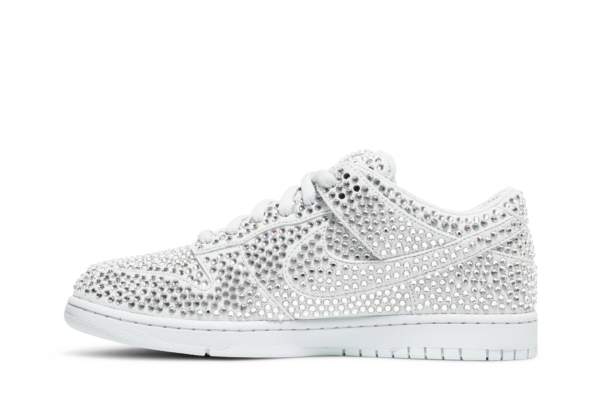 Cactus Plant Flea Market x Swarovski x Nike Dunk Low Pure Platinum CZ2670-001 Nicesnk