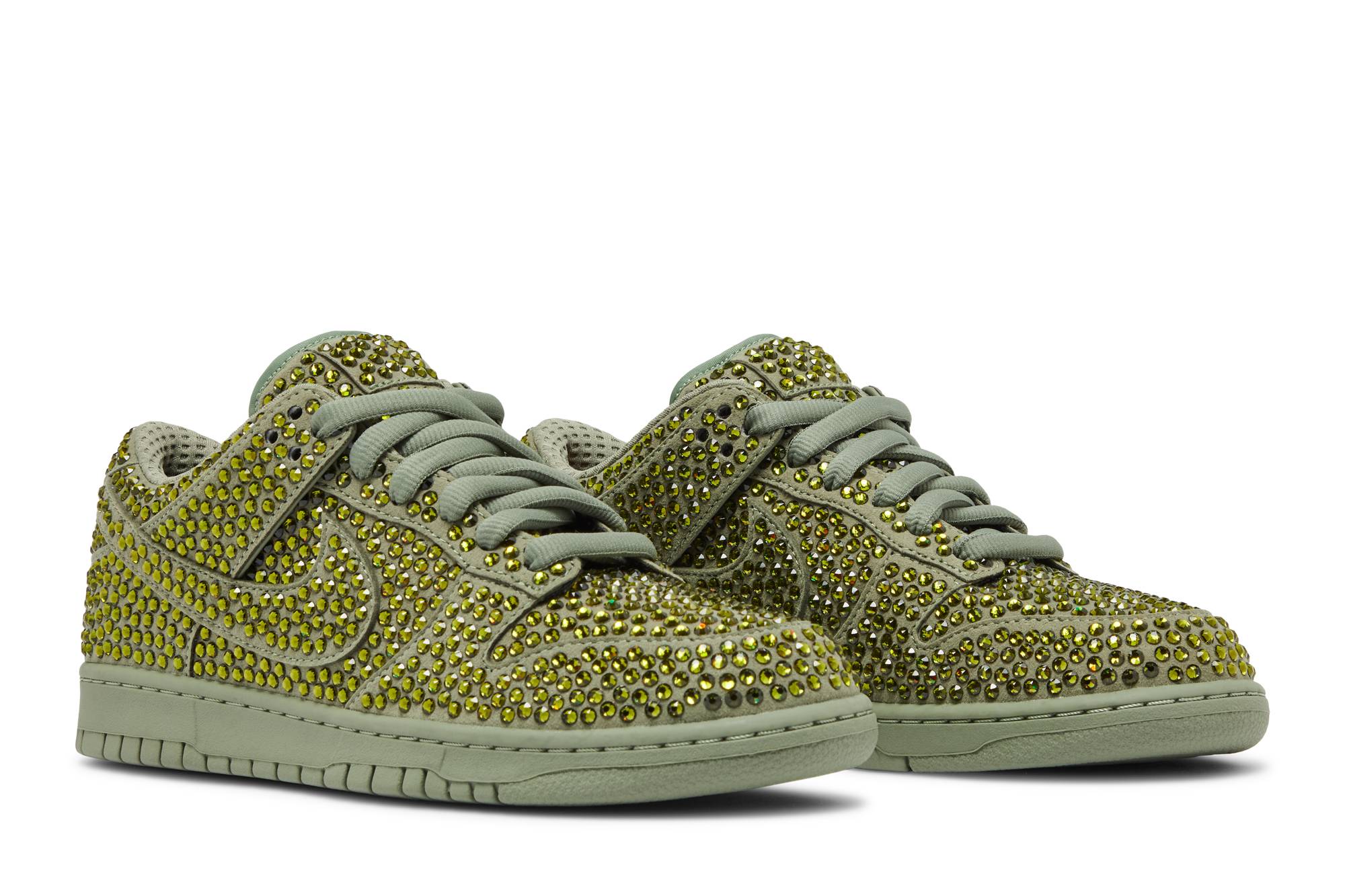 Cactus Plant Flea Market x Swarovski x Nike Dunk Low Spiral Sage CZ2670-300 Nicesnk
