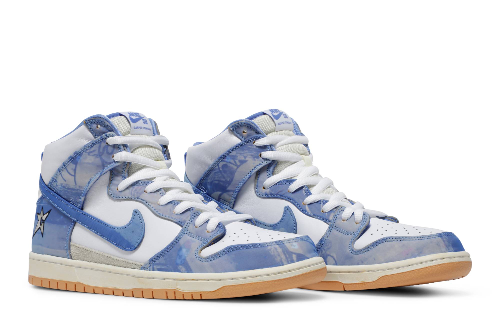 Carpet Company x Nike SB Dunk High Royal Pulse CV1677-100 Nicesnk
