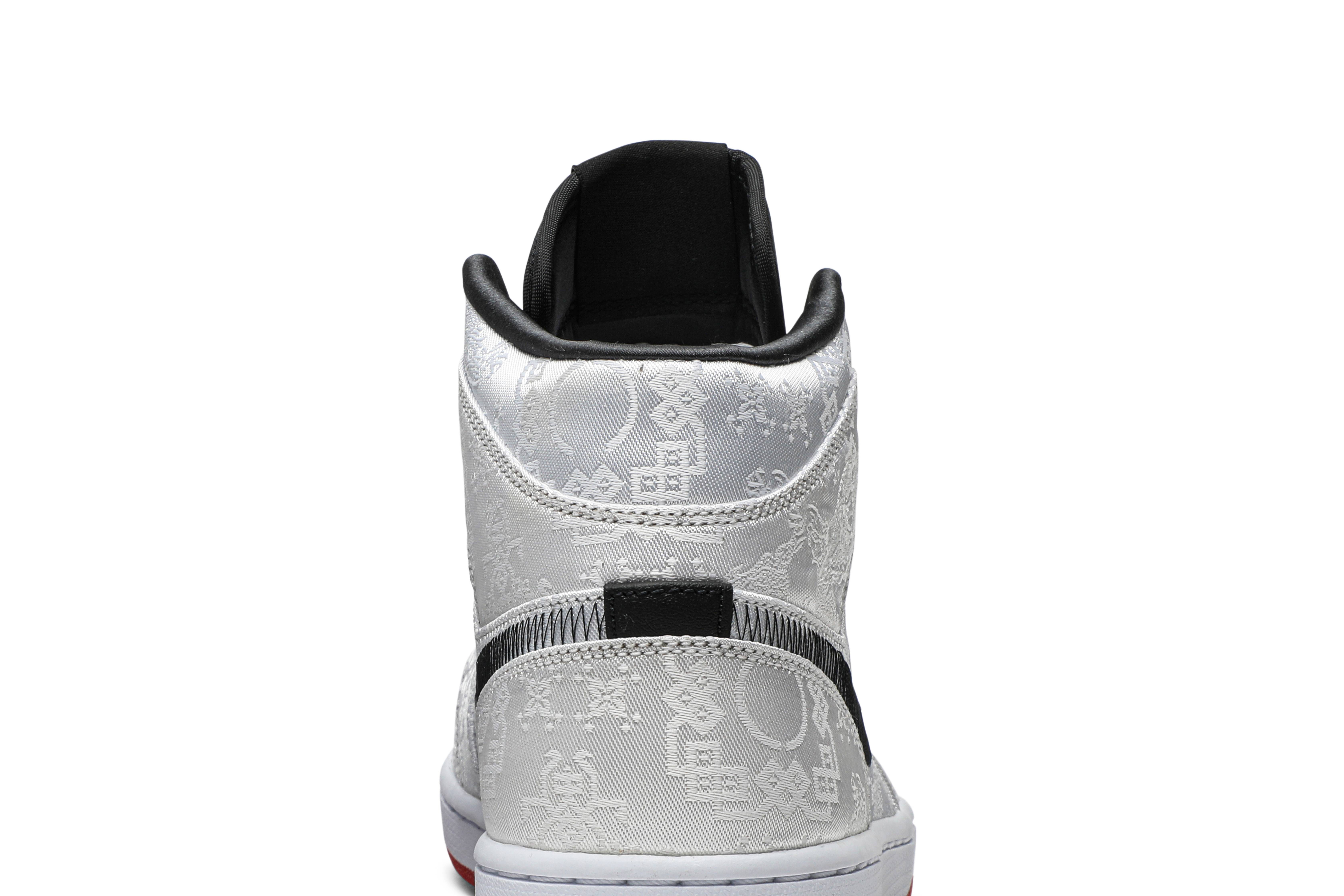 CLOT x Air Jordan 1 Mid Fearless CU2804-100 Nicesnk