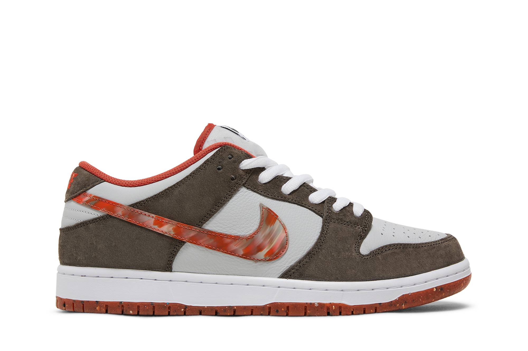 Crushed Skate Shop x Nike SB Dunk Low QS Olive Grey/Mantra Orange DH7782-001 Nicesnk