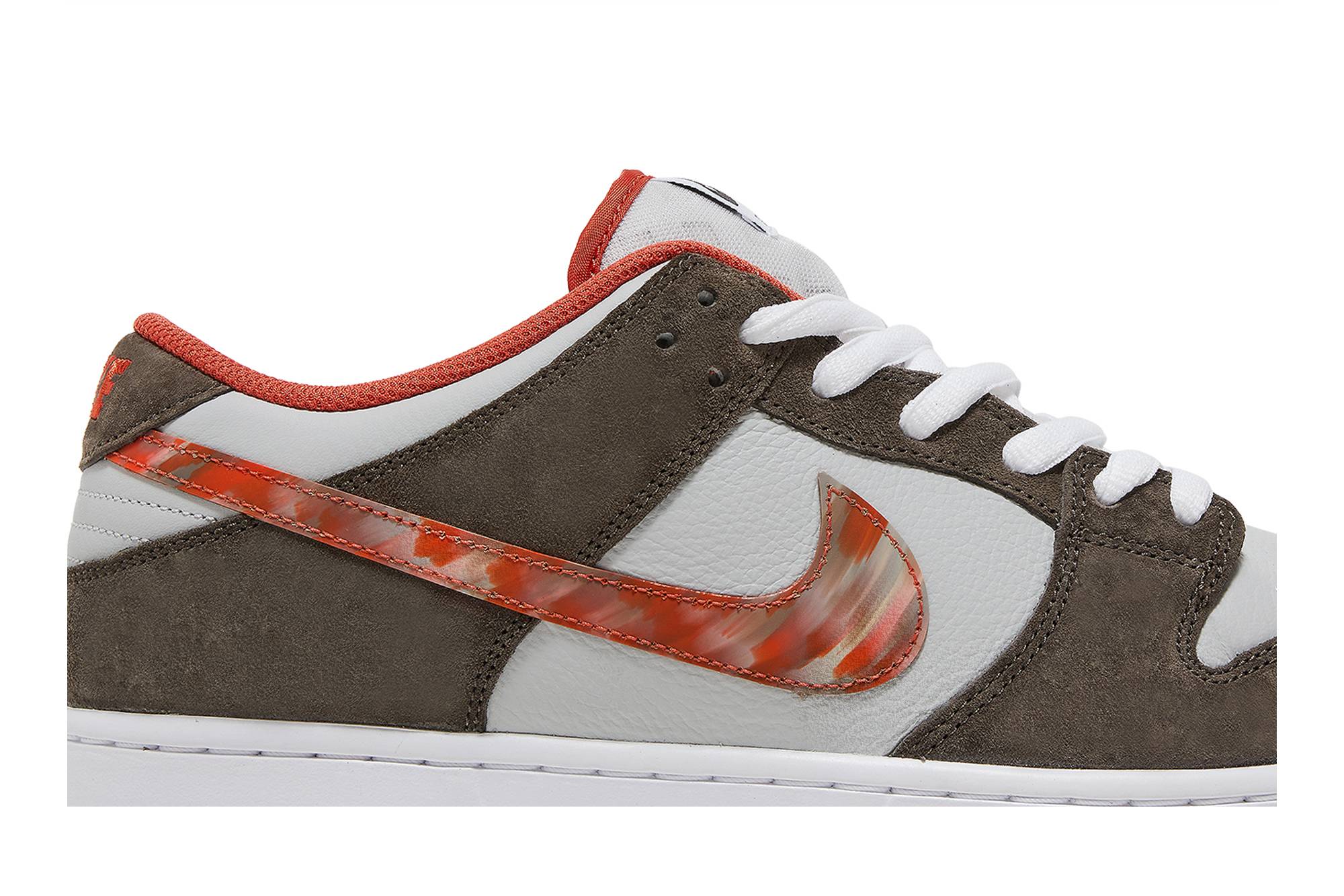 Crushed Skate Shop x Nike SB Dunk Low QS Olive Grey/Mantra Orange DH7782-001 Nicesnk