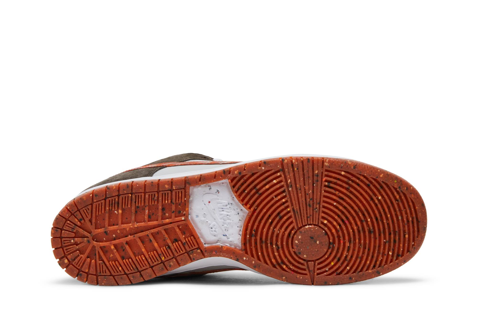 Crushed Skate Shop x Nike SB Dunk Low QS Olive Grey/Mantra Orange DH7782-001 Nicesnk