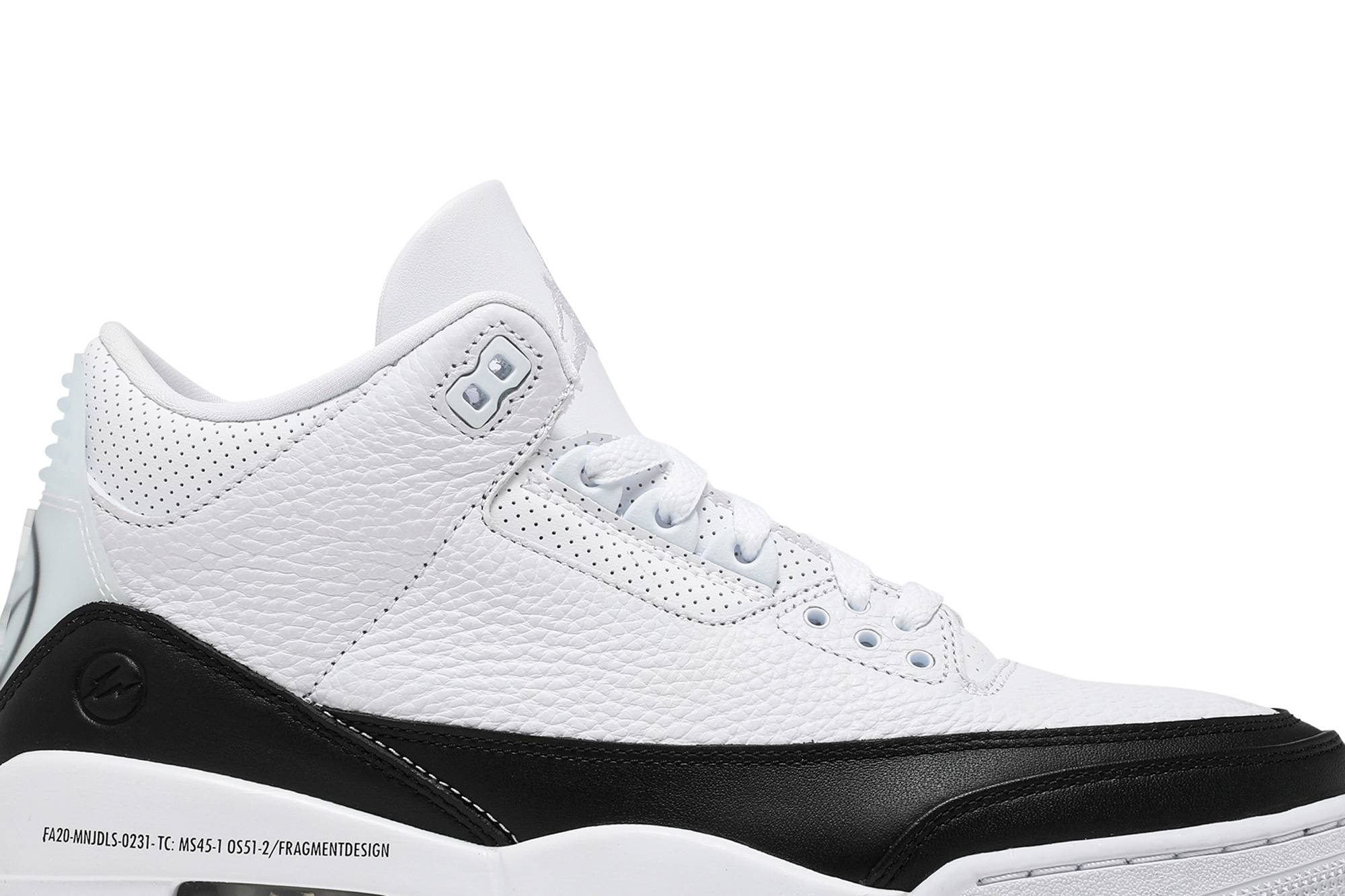 Fragment Design x Air Jordan 3 Retro SP White DA3595-100 Nicesnk