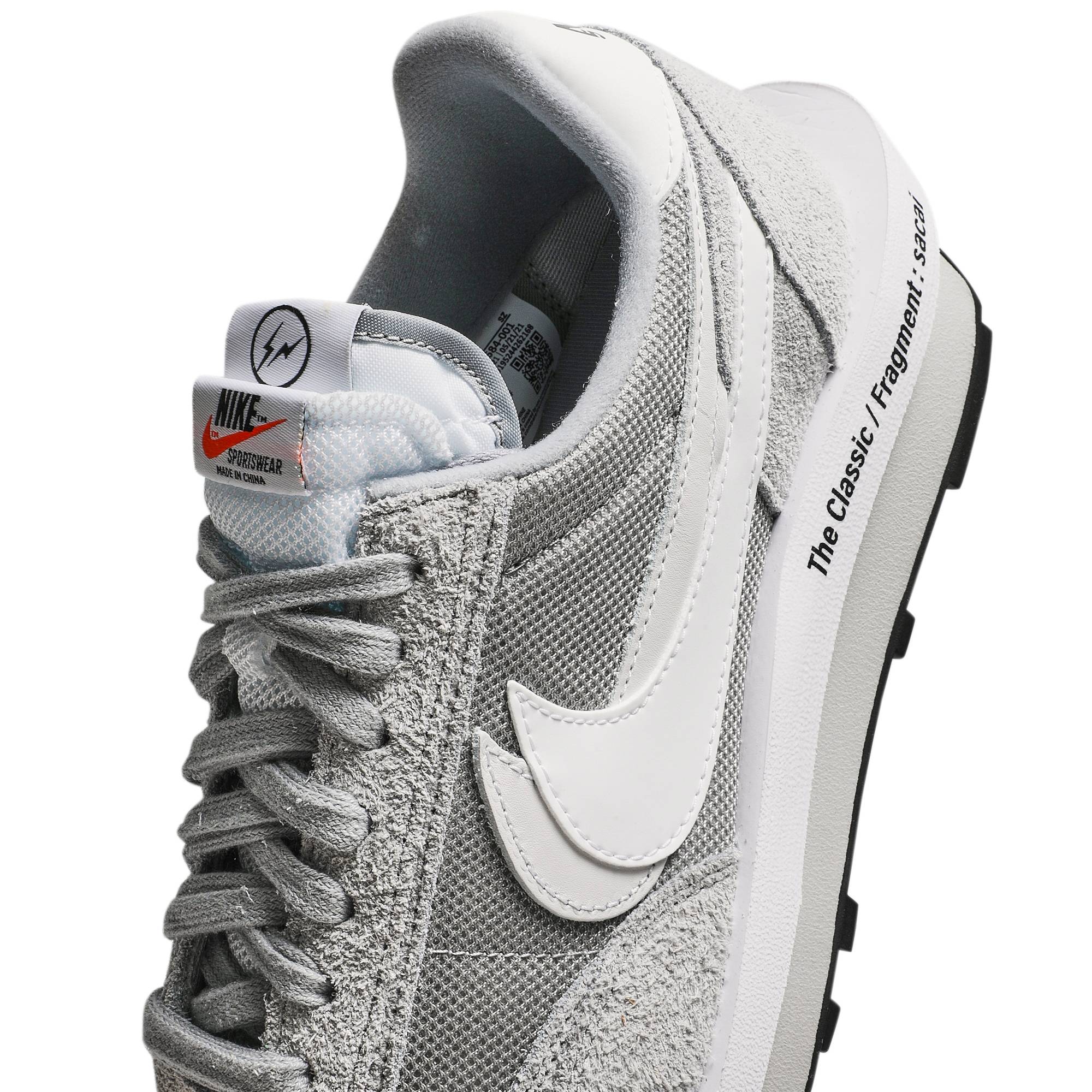 Fragment Design x sacai x Nike LDV Waffle Light Smoke Grey DH2684-001 Nicesnk
