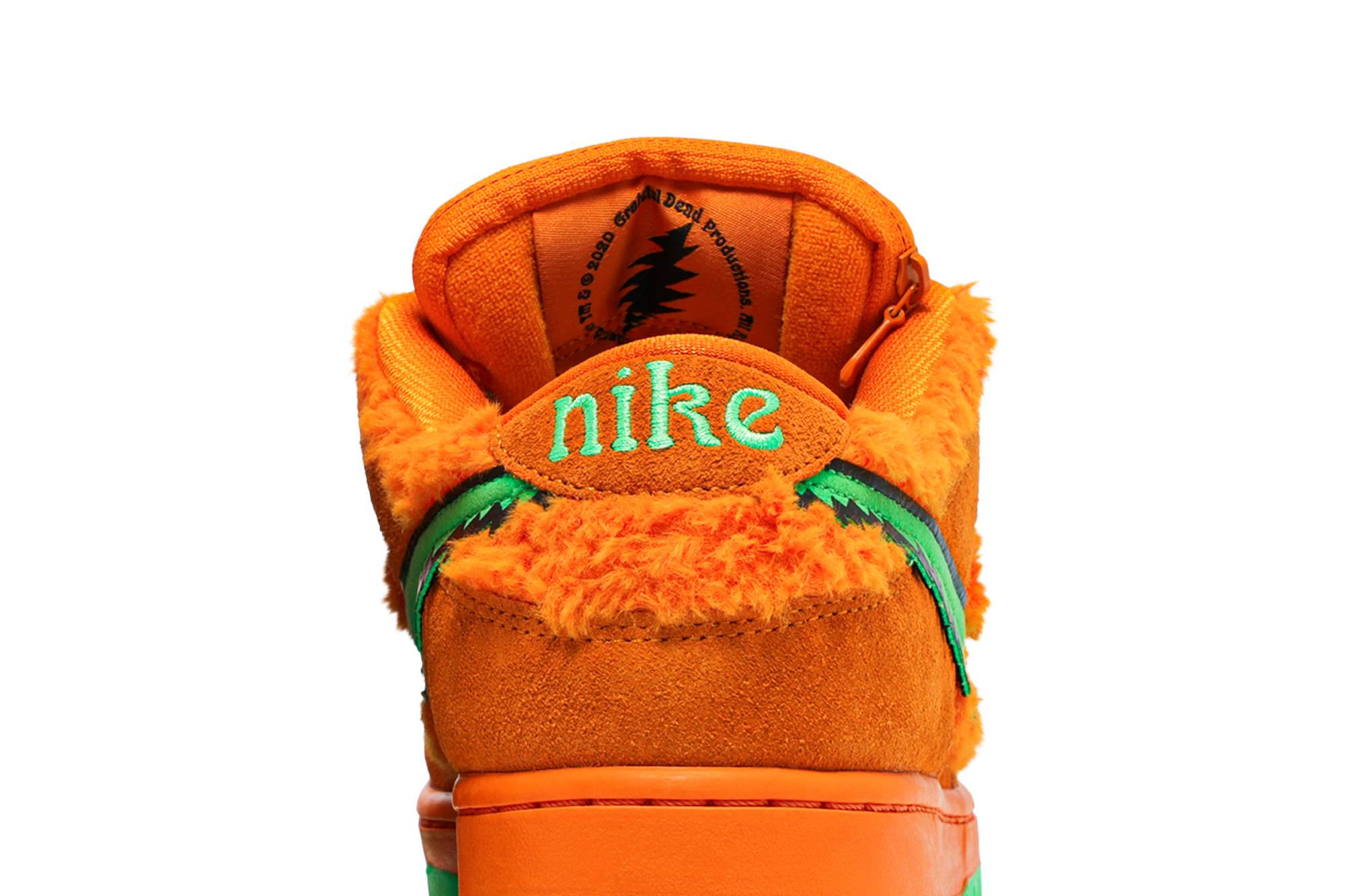 Grateful Dead x Nike SB Dunk Low Orange Bear CJ5378-800 Nicesnk