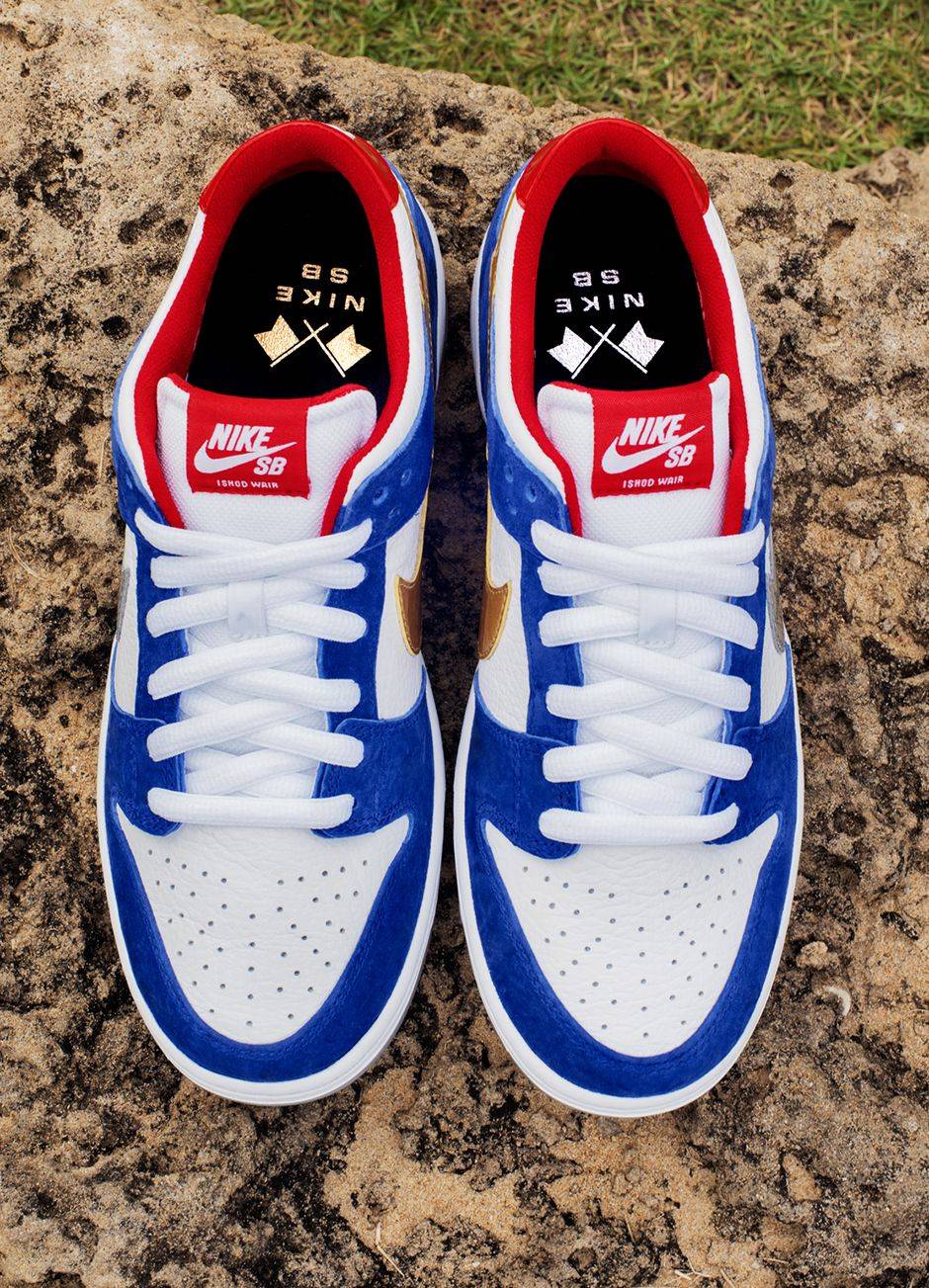 Ishod Wair x Nike SB Dunk Low Pro BMW 839685-416 Nicesnk