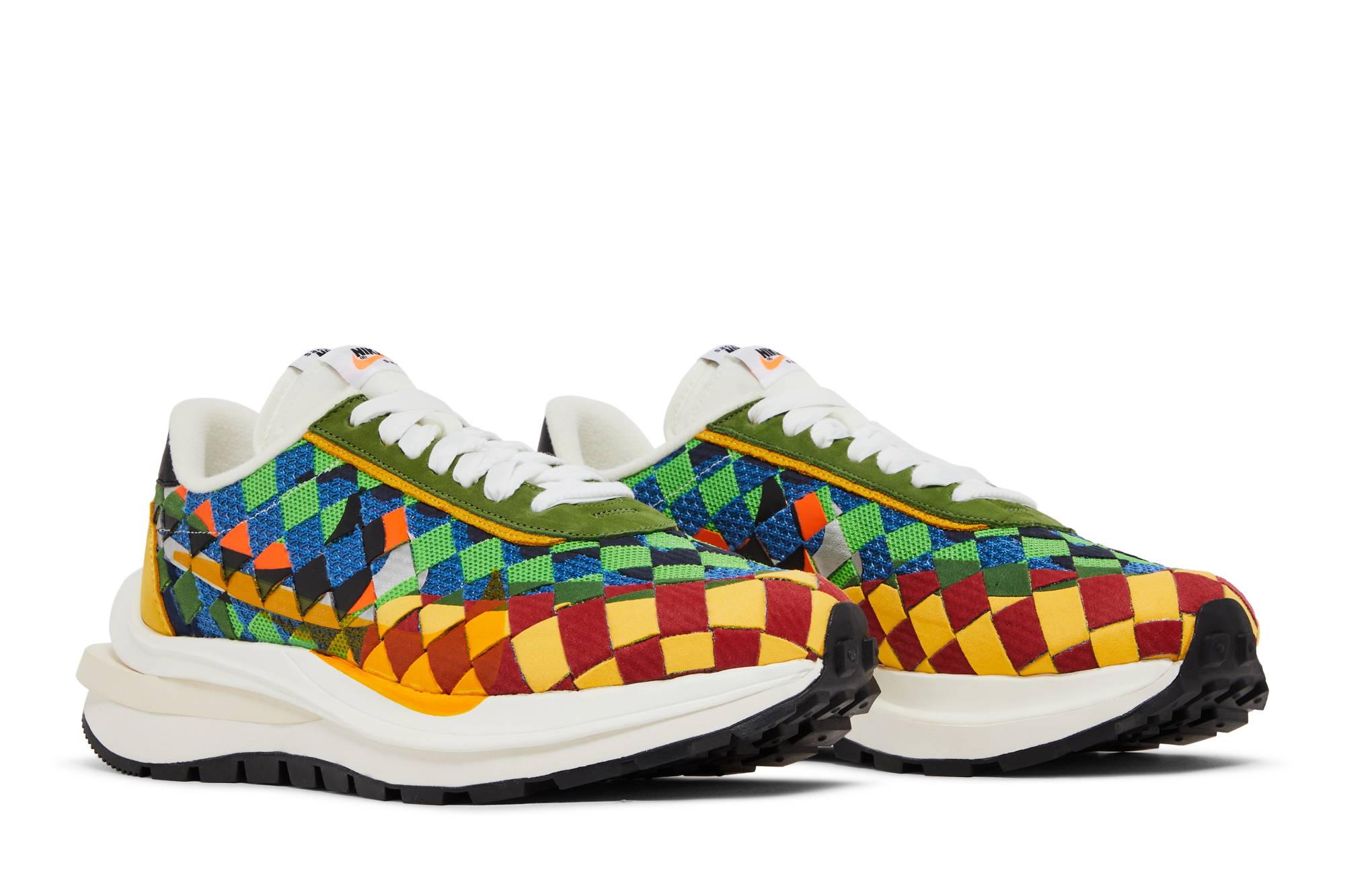 Jean Paul Gaultier x sacai x Nike VaporWaffle Woven Multi-Color DR5209-300 Nicesnk