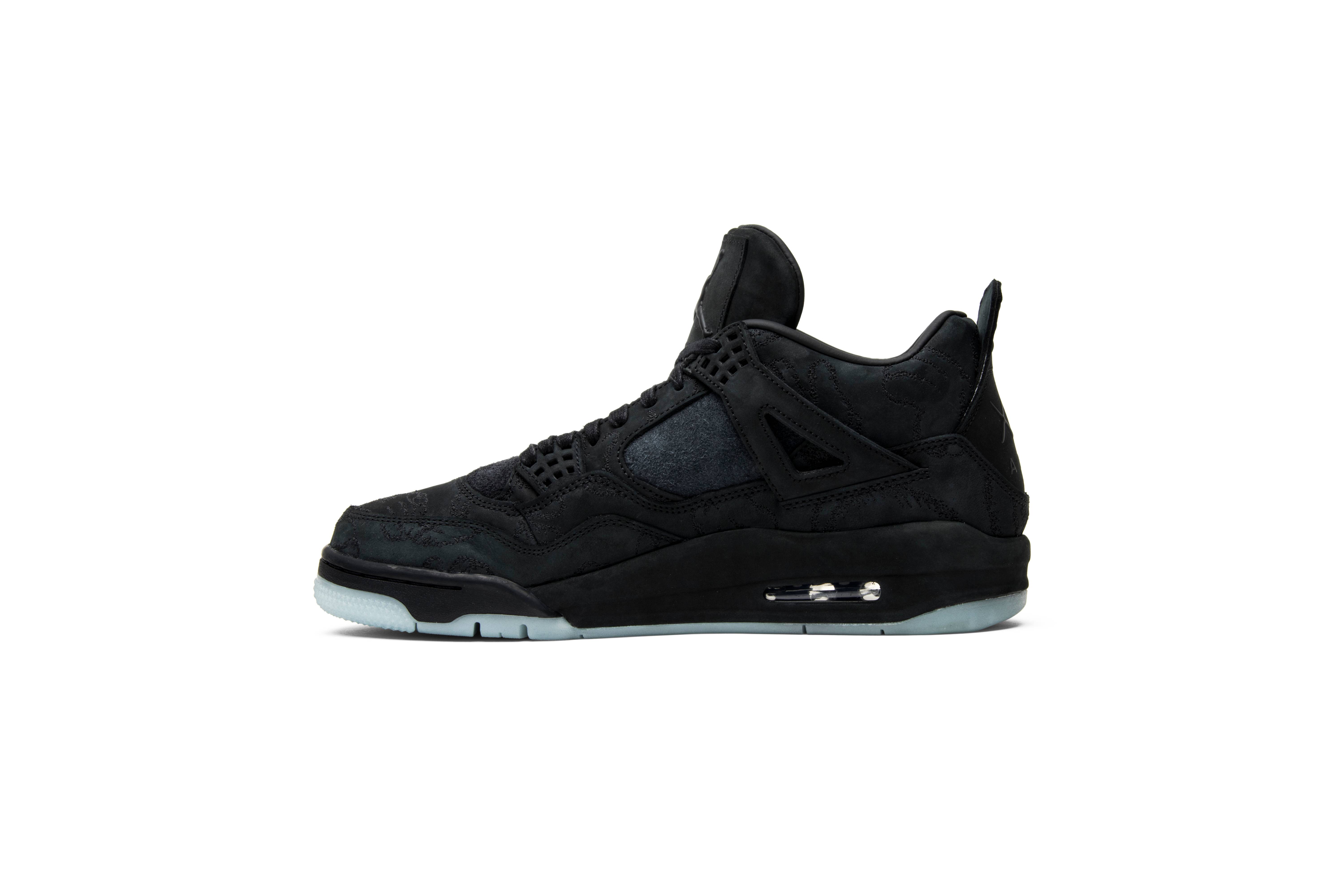 KAWS x Air Jordan 4 Retro Black 930155-001 Nicesnk