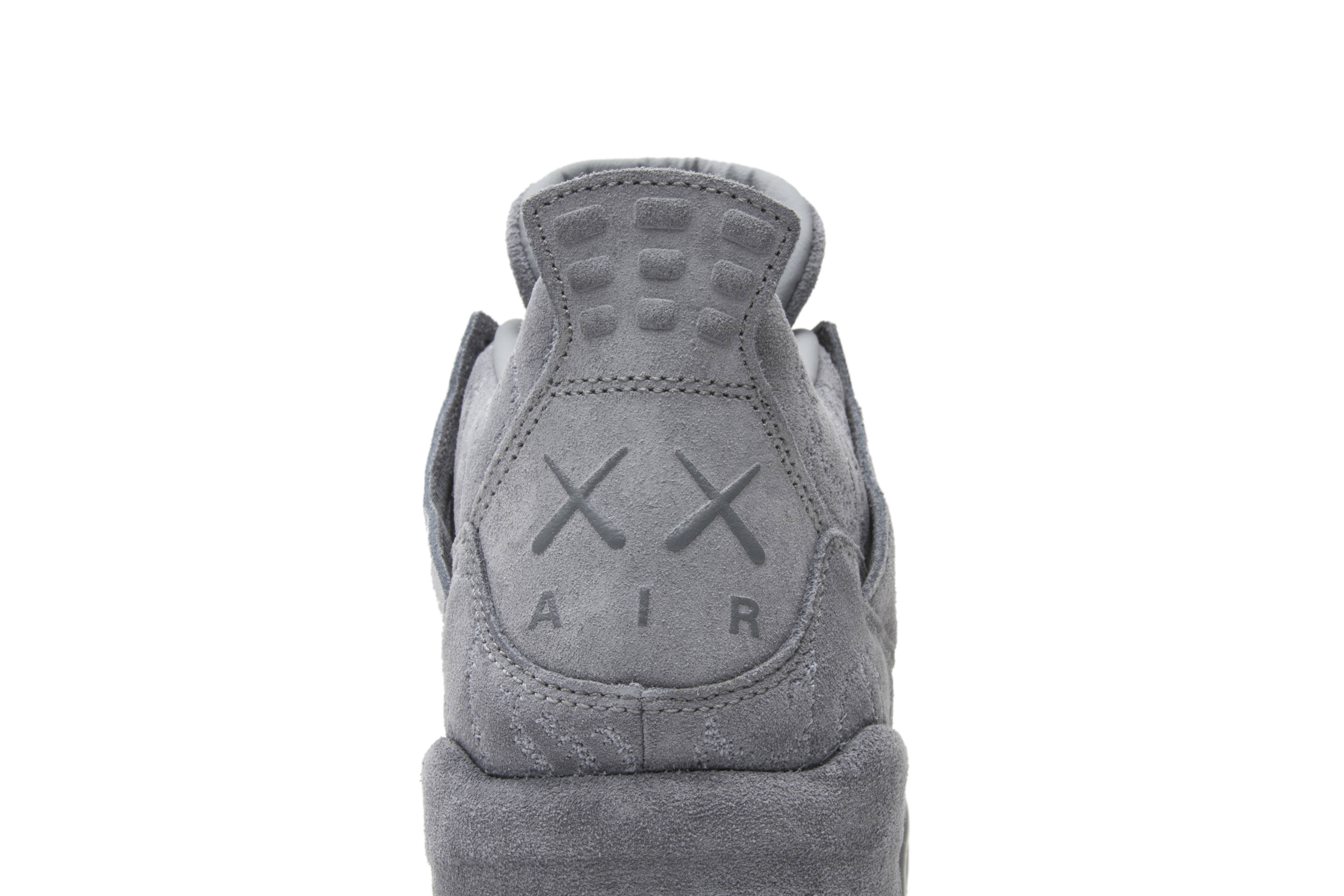 KAWS x Air Jordan 4 Retro Cool Grey 930155-003 Nicesnk