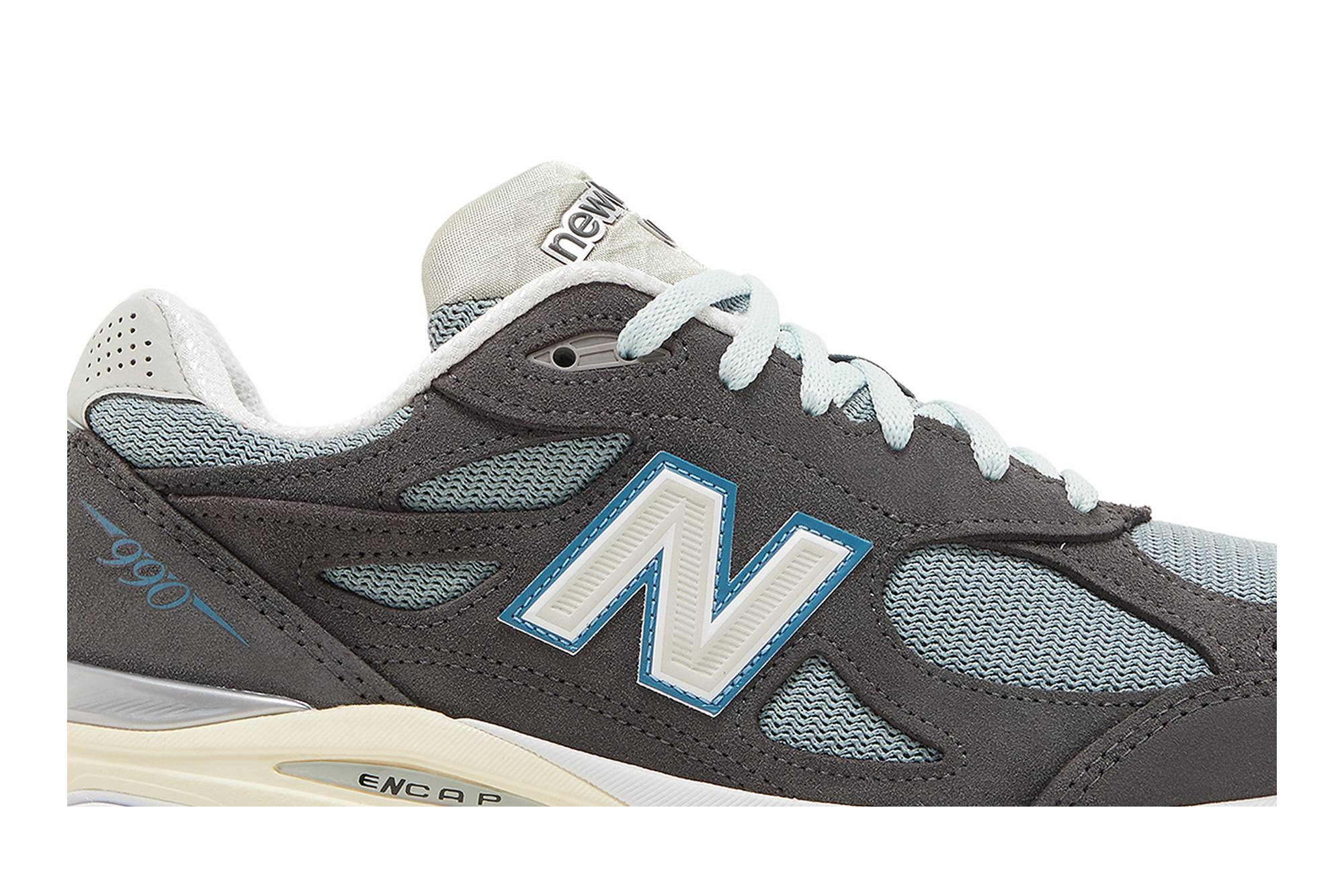 KITH x New Balance 990v3 Made in USA Steel Blue M990KS3 Nicesnk