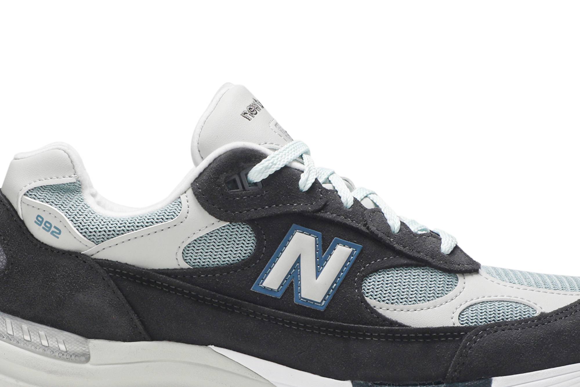 KITH x New Balance 992 Made In USA Steel Blue M992KT Nicesnk