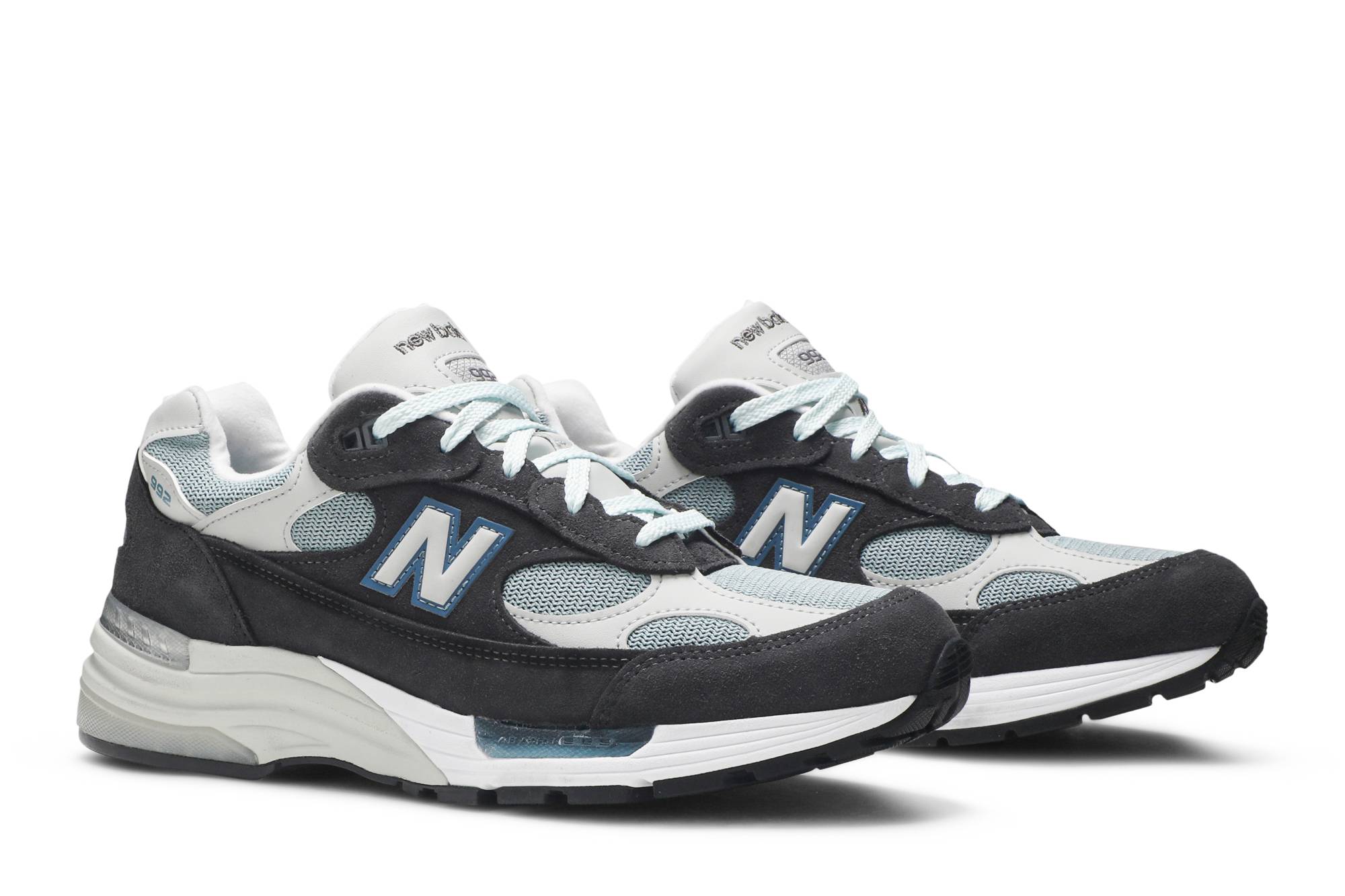 KITH x New Balance 992 Made In USA Steel Blue M992KT Nicesnk