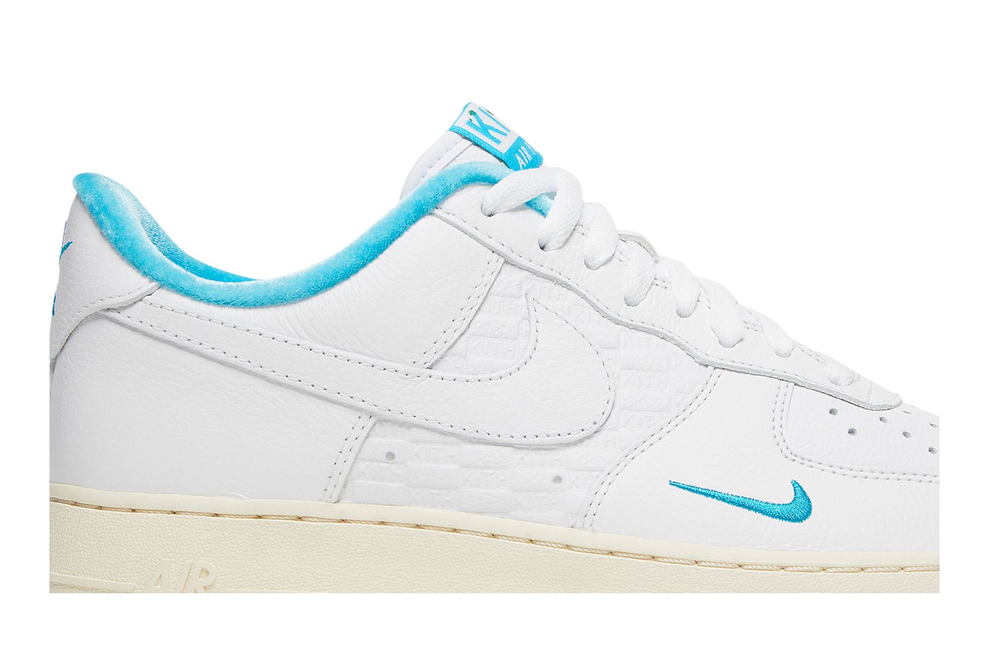 KITH x Nike Air Force 1 Low Blue Lagoon DC9555-100 Nicesnk