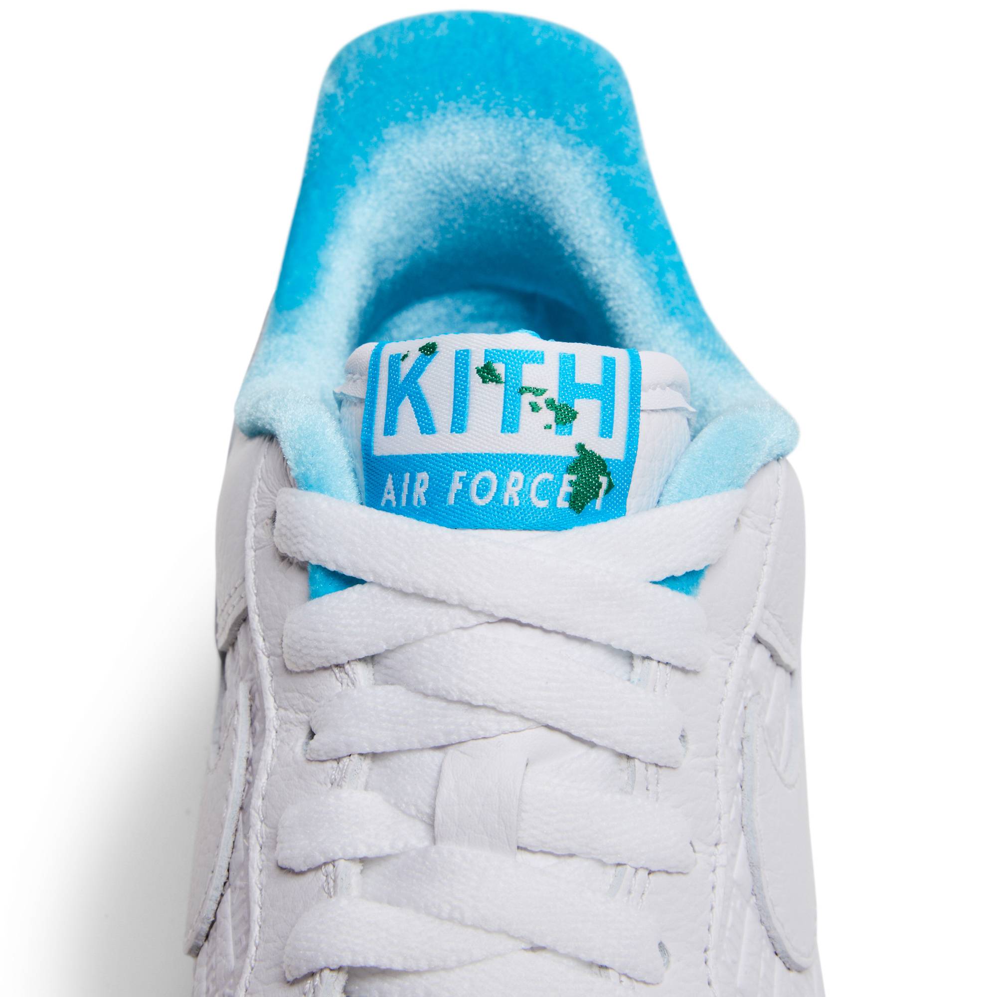KITH x Nike Air Force 1 Low Blue Lagoon DC9555-100 Nicesnk
