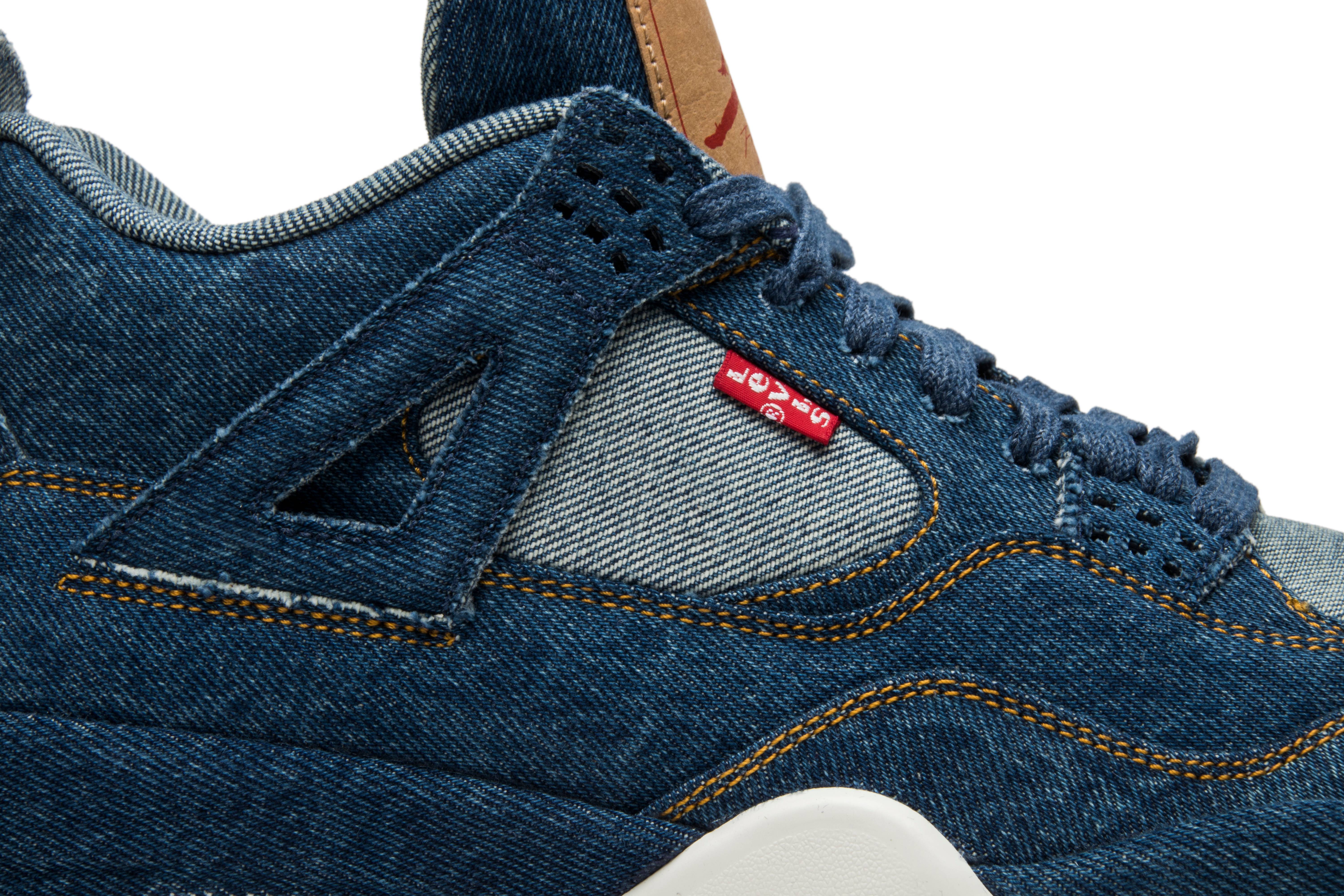 L*v*s x air jordan 4 retro denim  ao2571-401 nicesnk