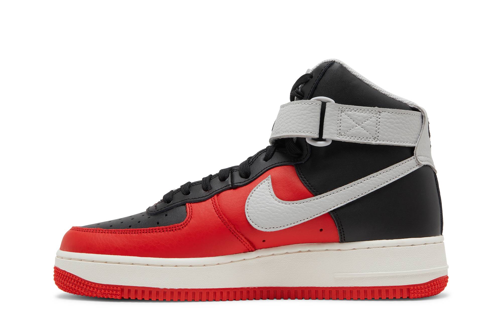 NBA x Nike Air Force 1 High 75th Anniversary Chile Red DC8870-001 Nicesnk