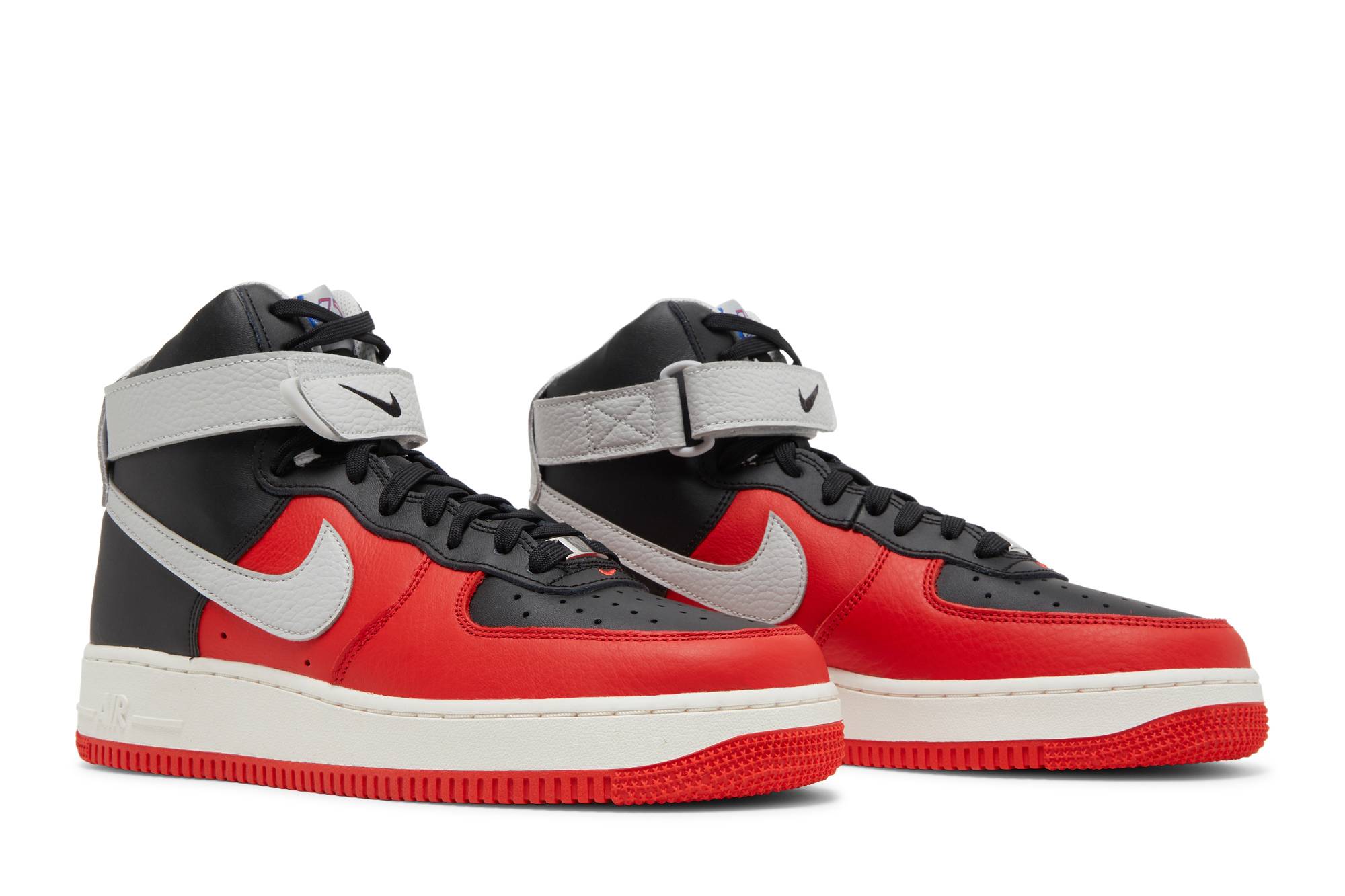 NBA x Nike Air Force 1 High 75th Anniversary Chile Red DC8870-001 Nicesnk