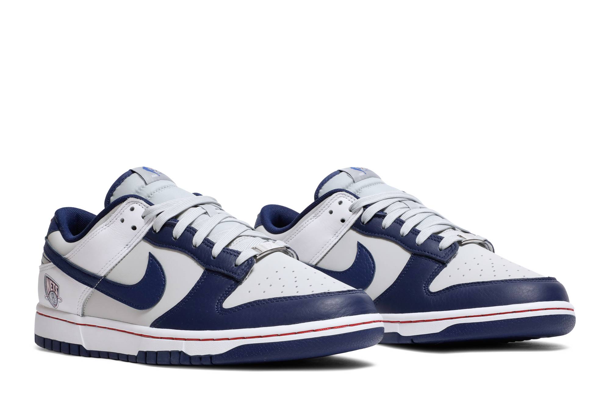 NBA x Nike Dunk Low EMB 75th Anniversary Brooklyn Nets DD3363-001 Nicesnk