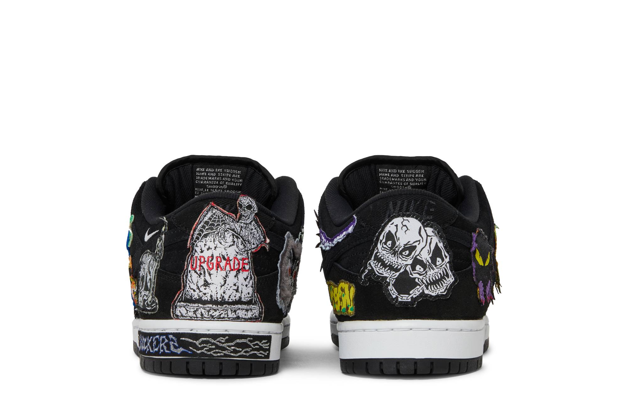neckF**e x nike sb dunk low pro ‘black’ dq4488-001