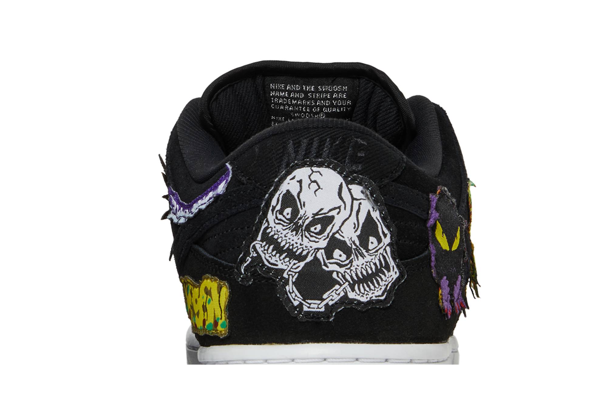 neckF**e x nike sb dunk low pro ‘black’ dq4488-001