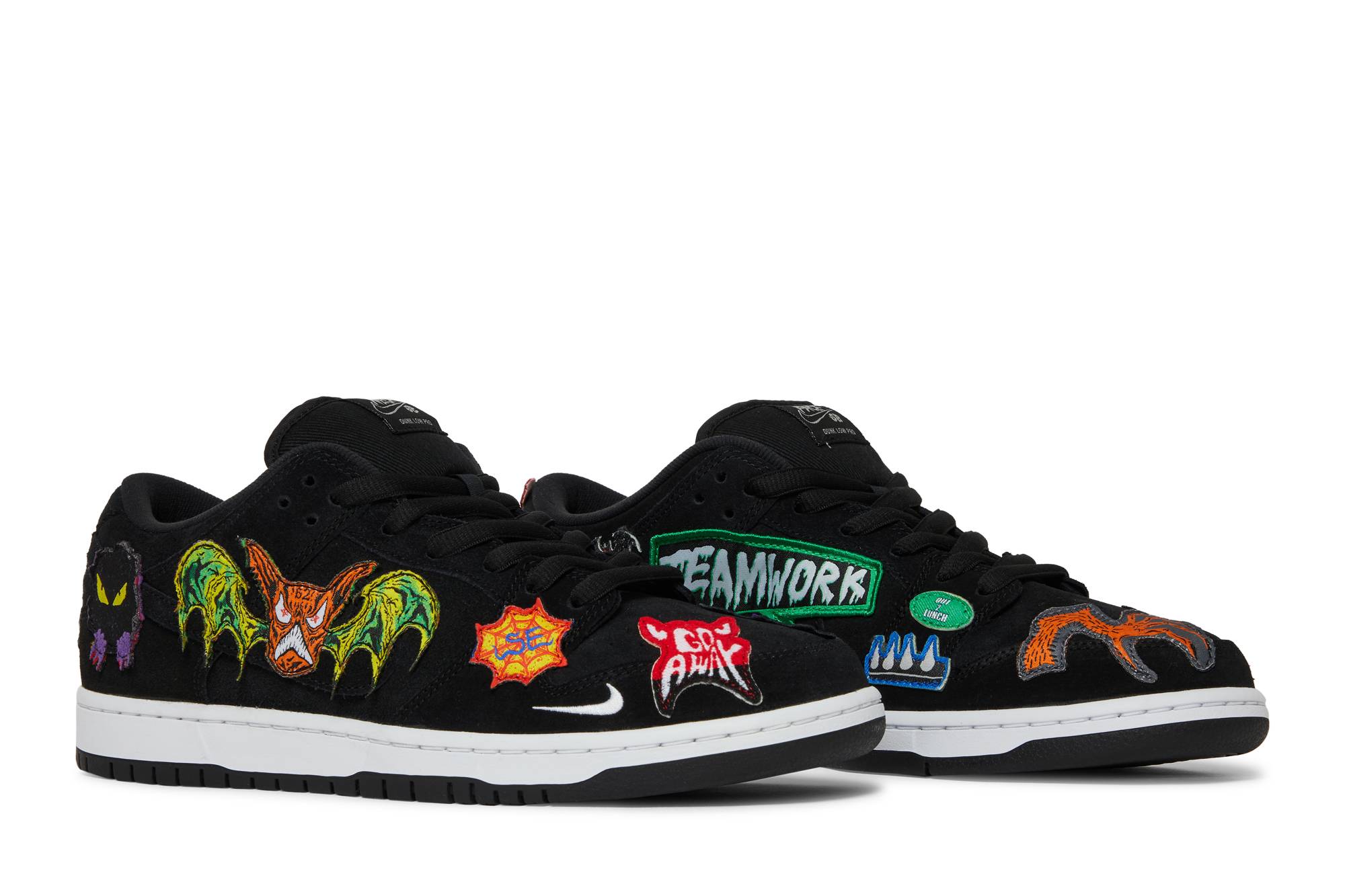 neckF**e x nike sb dunk low pro ‘black’ dq4488-001