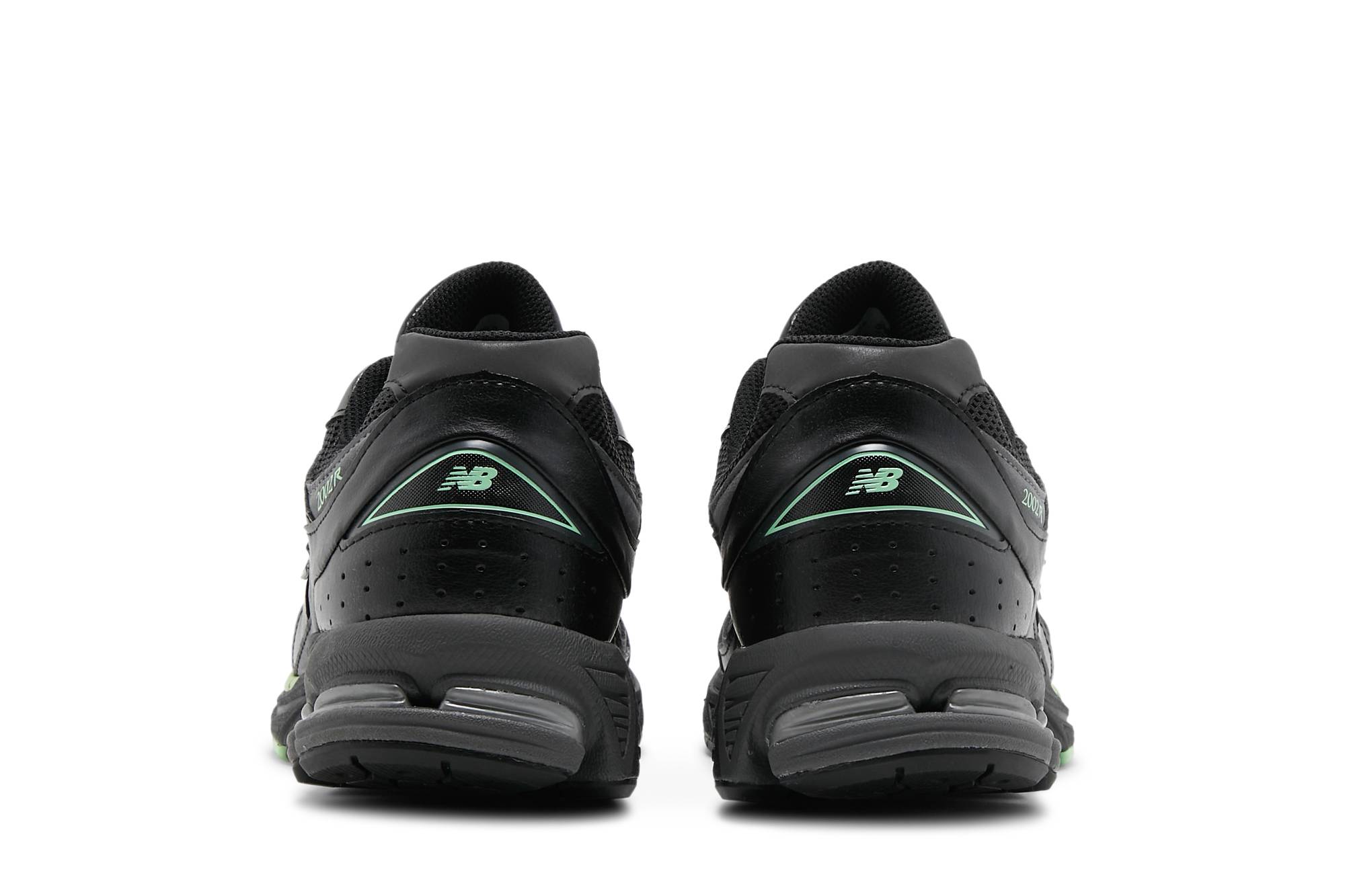 New Balance 2002R Black Silver Green M2002RLD Nicesnk