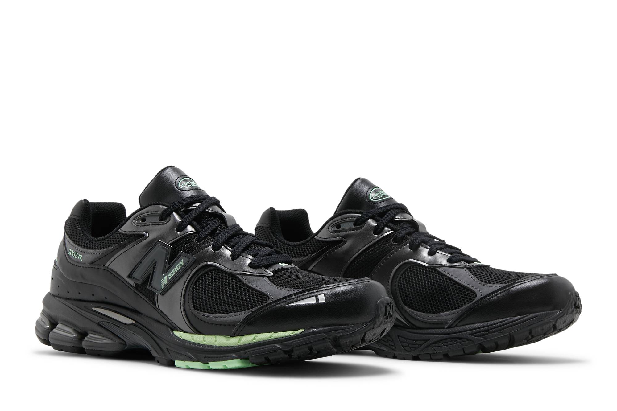 New Balance 2002R Black Silver Green M2002RLD Nicesnk