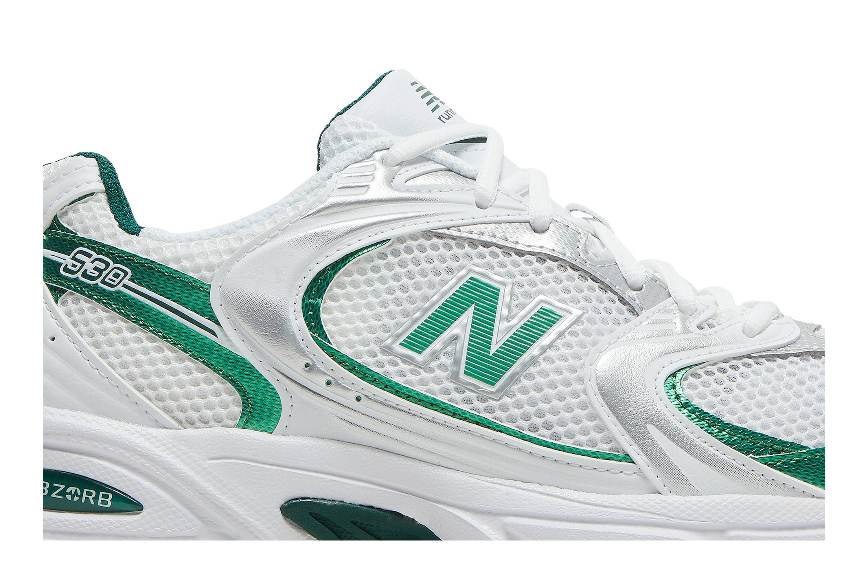 New Balance 530 White Nightwatch Green MR530ENG Nicesnk