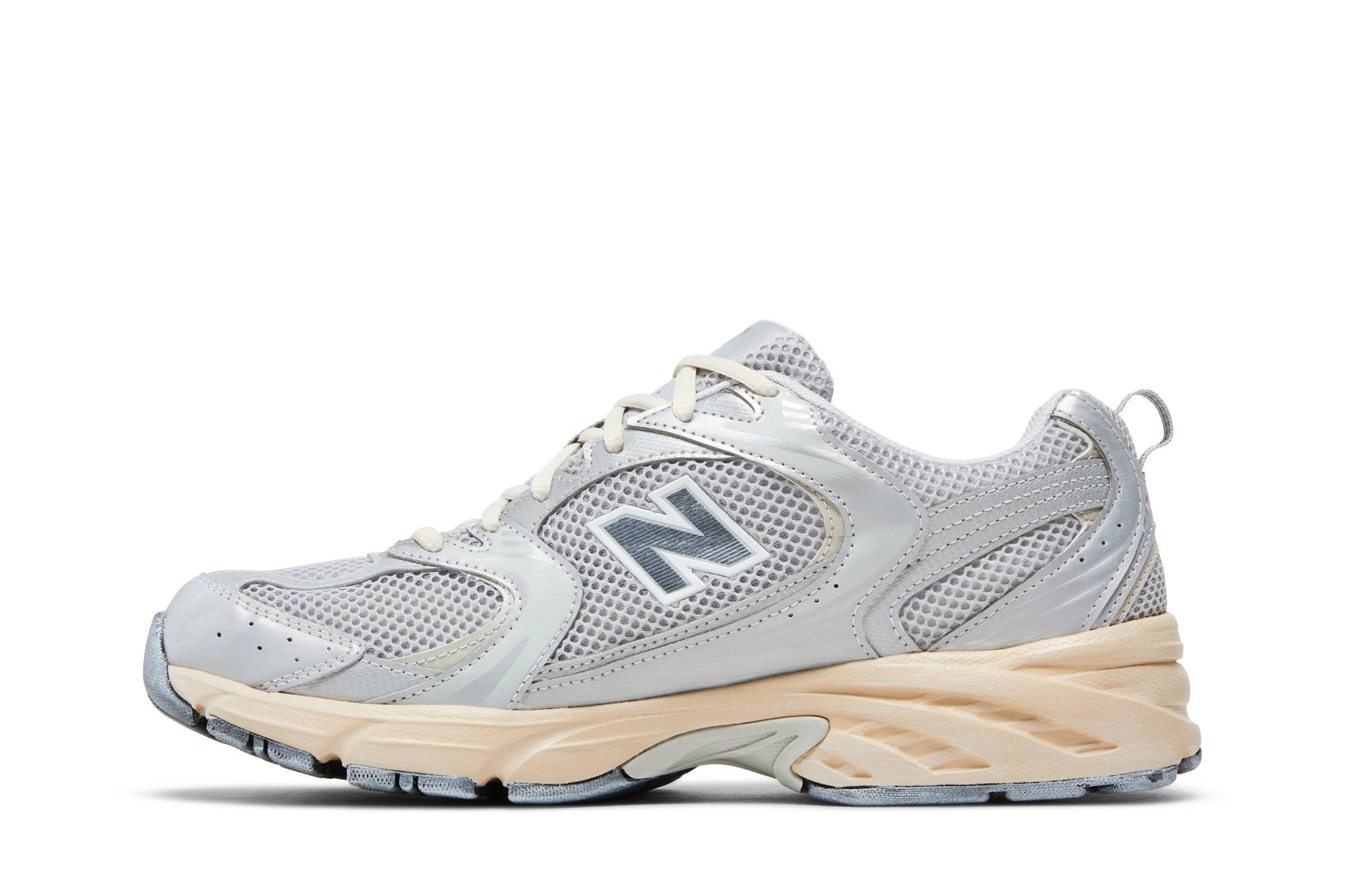New Balance 530 White Silver Metallic MR530VS Nicesnk