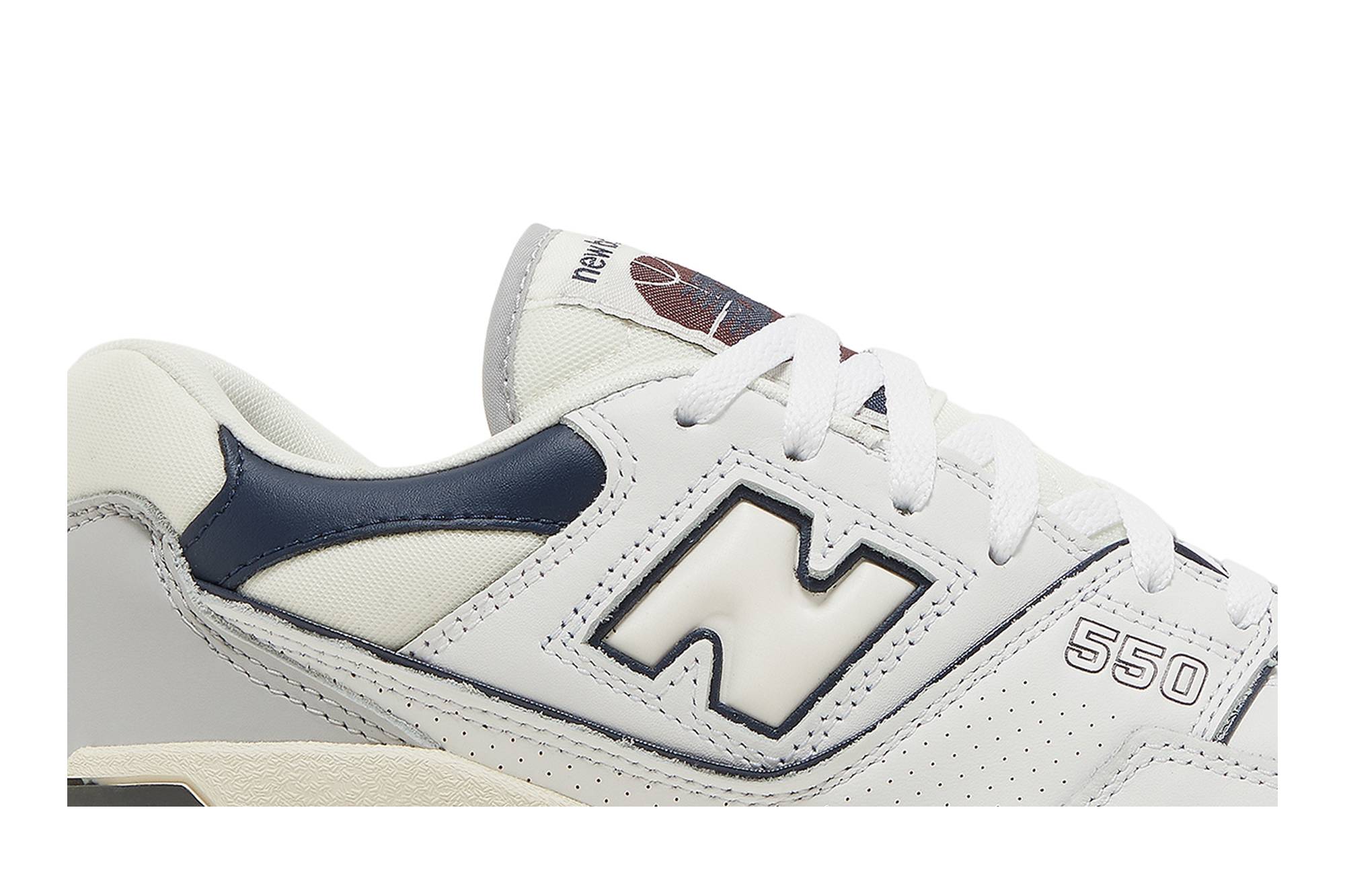 New Balance 550 ‘White Indigo Burgundy’ BB550PWB
