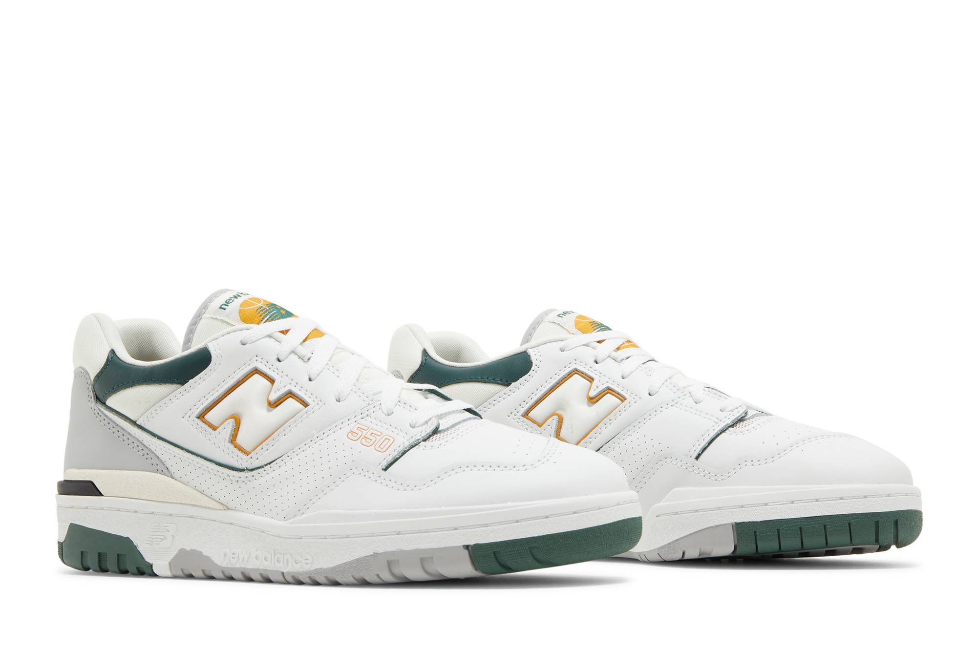 New Balance 550 White Nightwatch Green BB550PWC Nicesnk