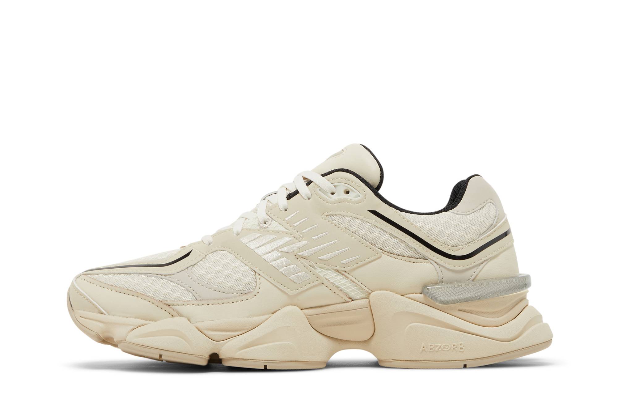 New Balance 9060 Cream Black U9060DUA Nicesnk