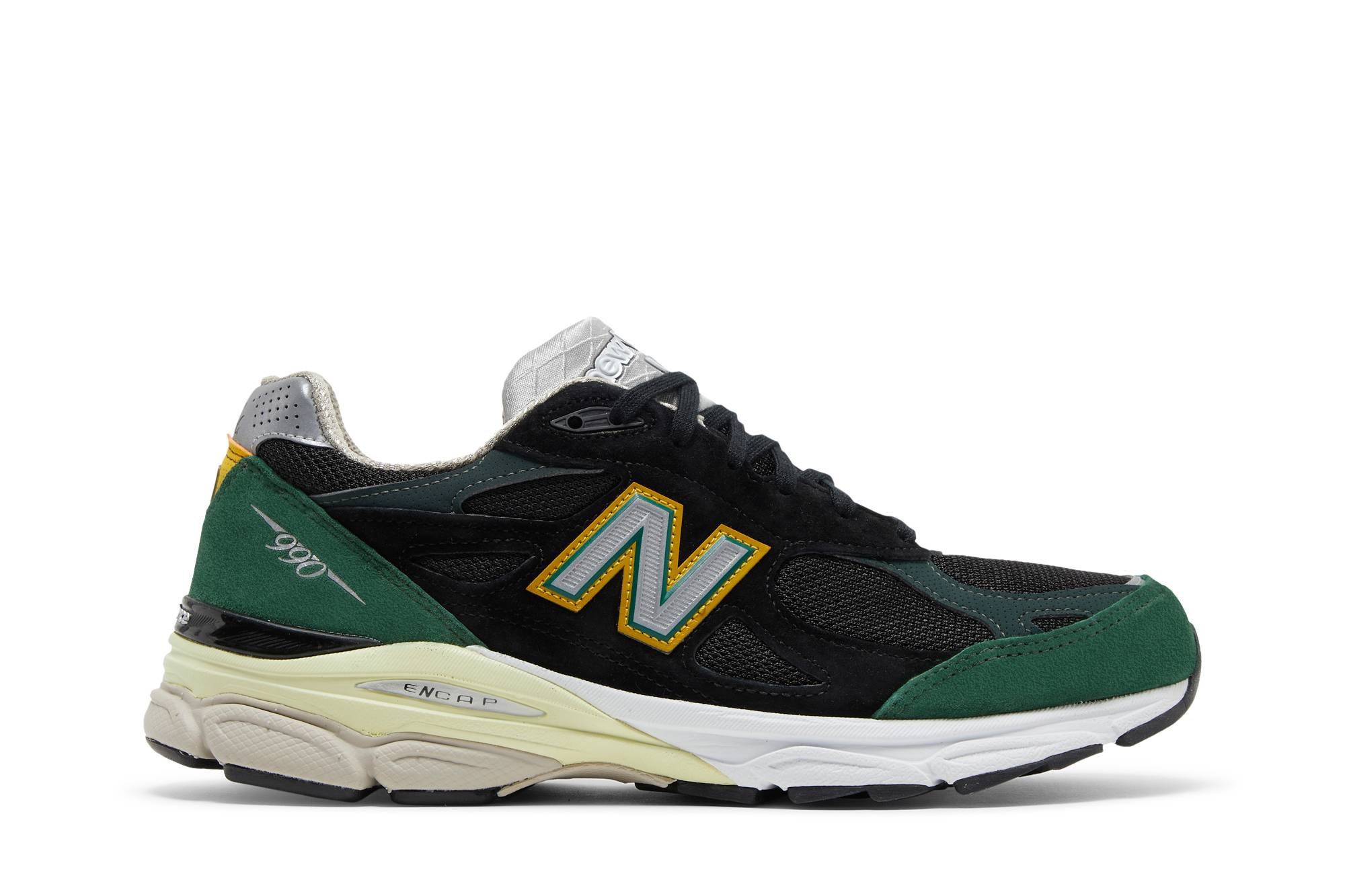 New Balance 990v3 Made In USA ‘Black Green’ M990CP3