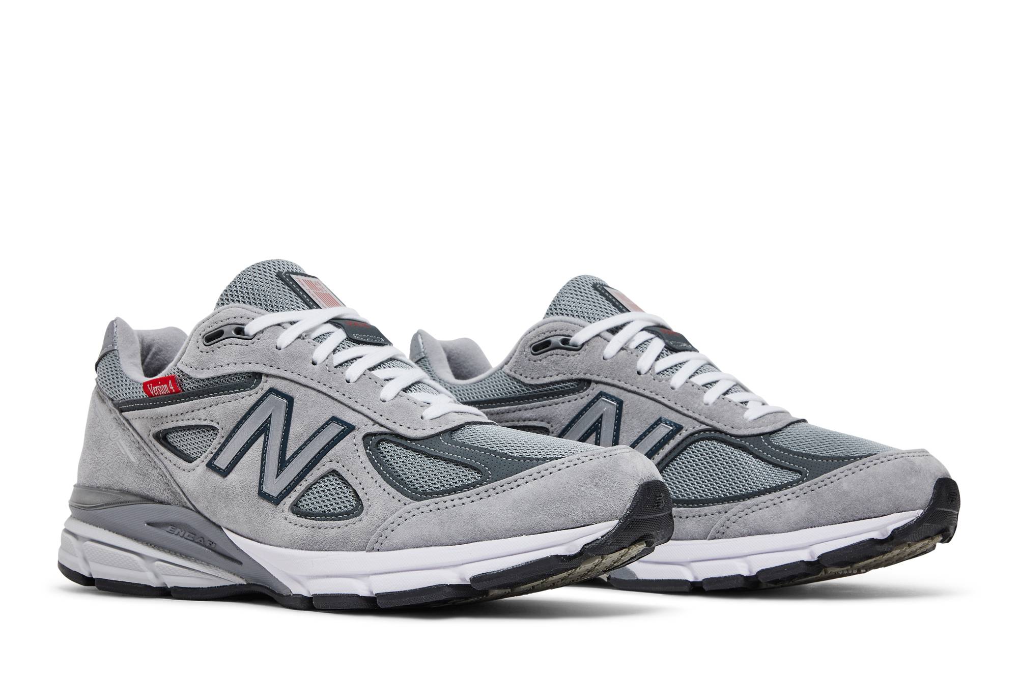 New Balance 990v4 Made In USA Red Label Grey M990VS4 Nicesnk