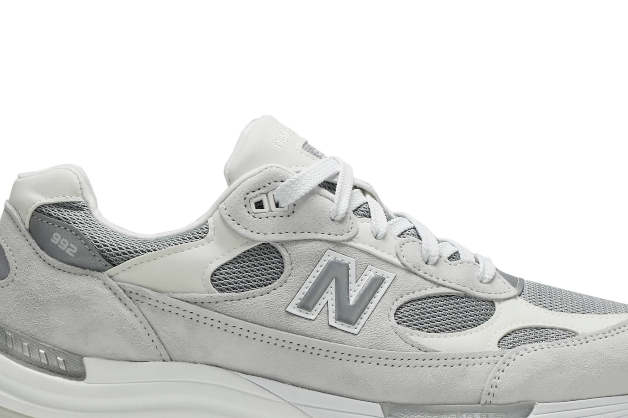 New Balance 992 White Silver M992NC Nicesnk