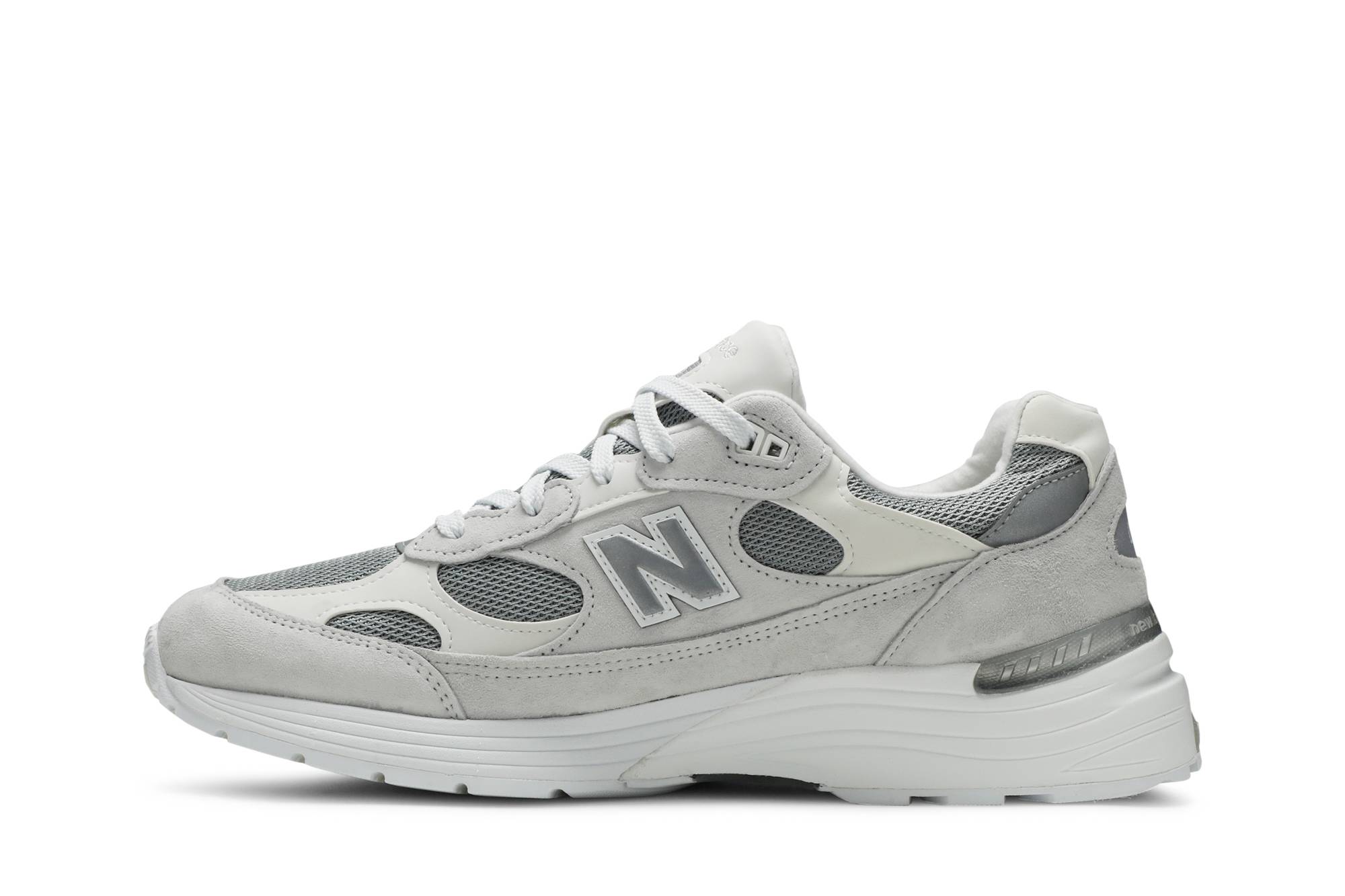 New Balance 992 White Silver M992NC Nicesnk