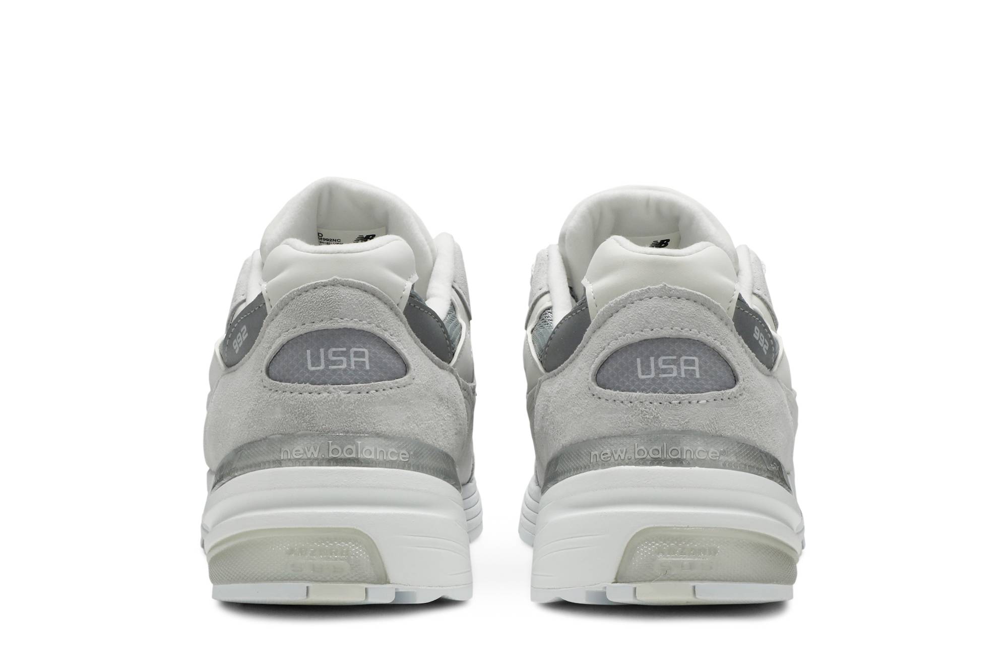 New Balance 992 White Silver M992NC Nicesnk