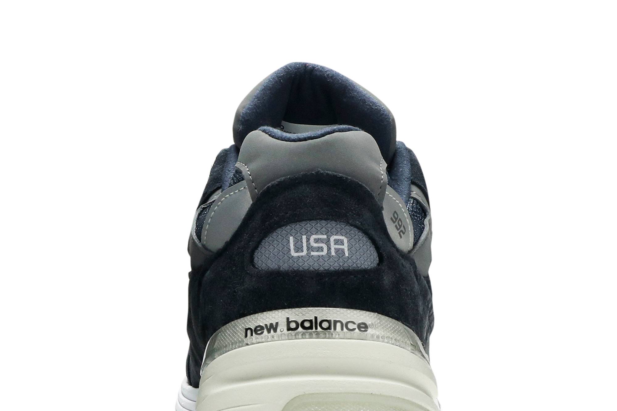 New Balance 992 Made in USA Navy Grey M992GG Nicesnk